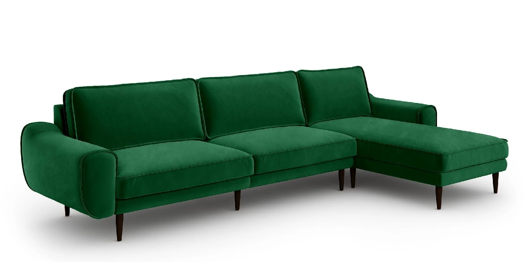 Klem 326 x 171 Köşe Ahşap Ayak - Kadife - Image 18