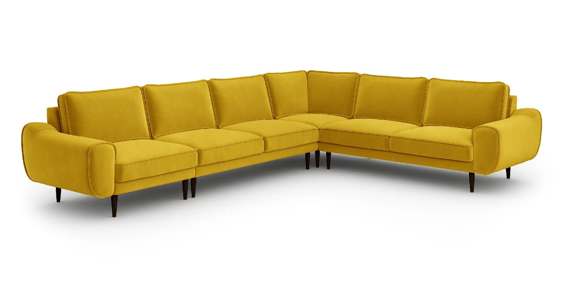 Klem 341 x 264 Köşe Ahşap Ayak - Kadife - Image 10