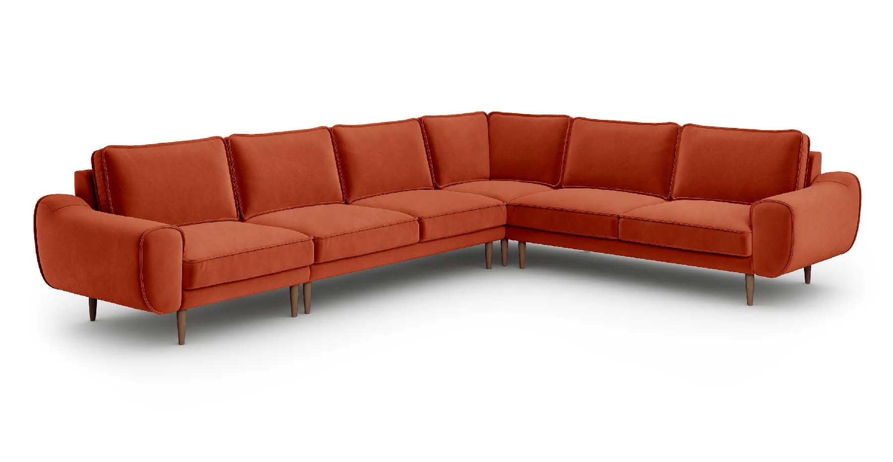 Klem 341 x 264 Köşe Ahşap Ayak - Kadife - Image 11
