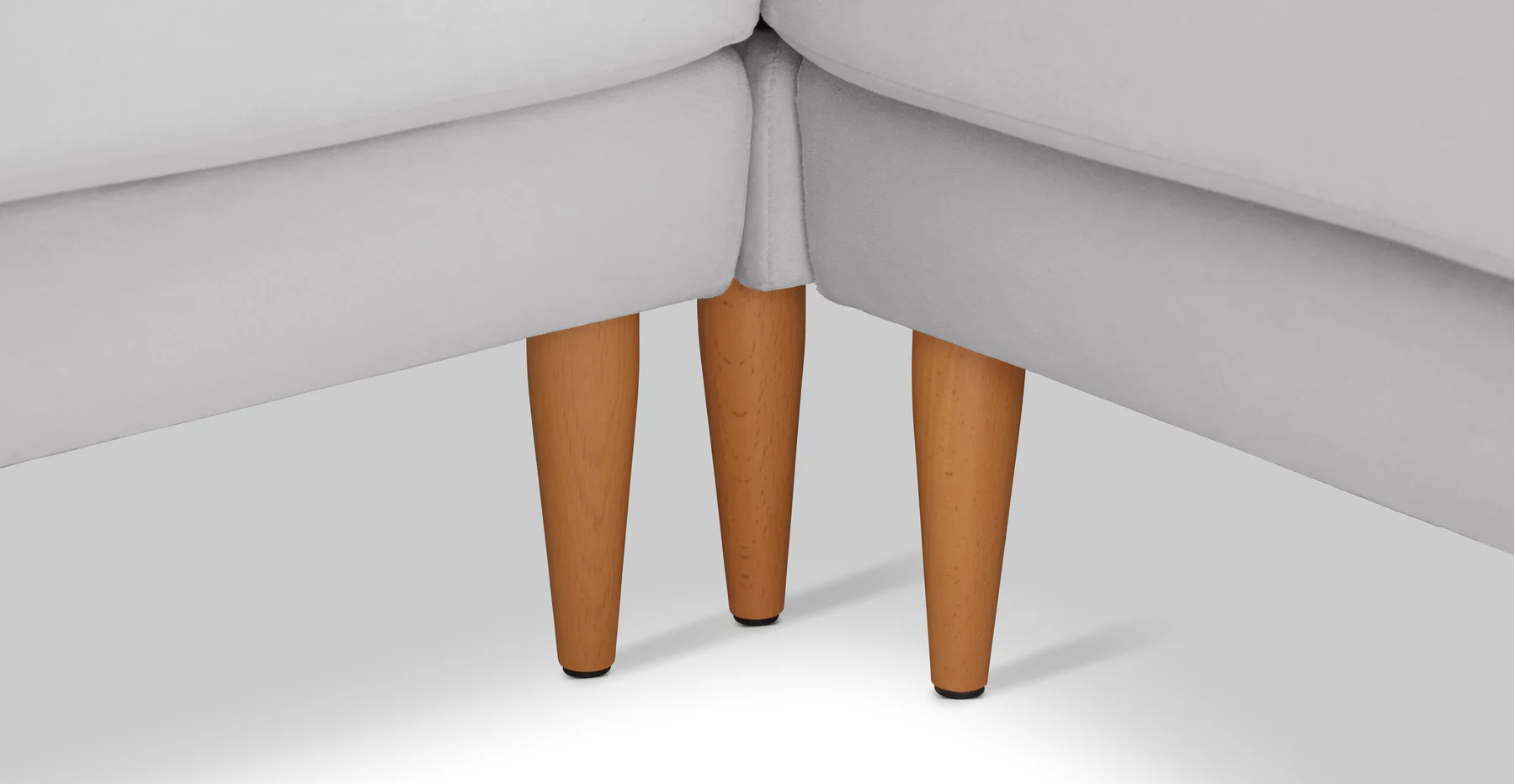 Klem 341 x 264 Köşe Ahşap Ayak - Kadife - Image 132