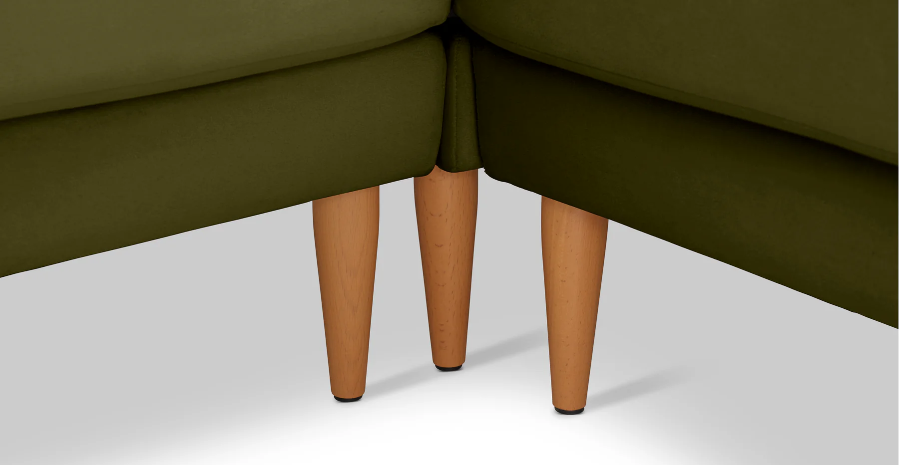 Klem 341 x 264 Köşe Ahşap Ayak - Kadife - Image 135