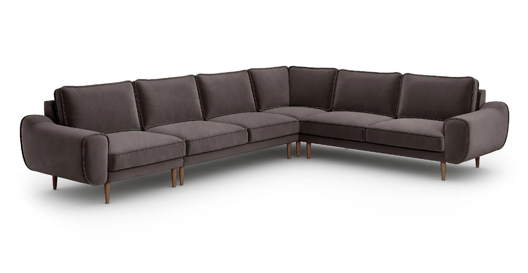 Klem 341 x 264 Köşe Ahşap Ayak - Kadife - Image 14
