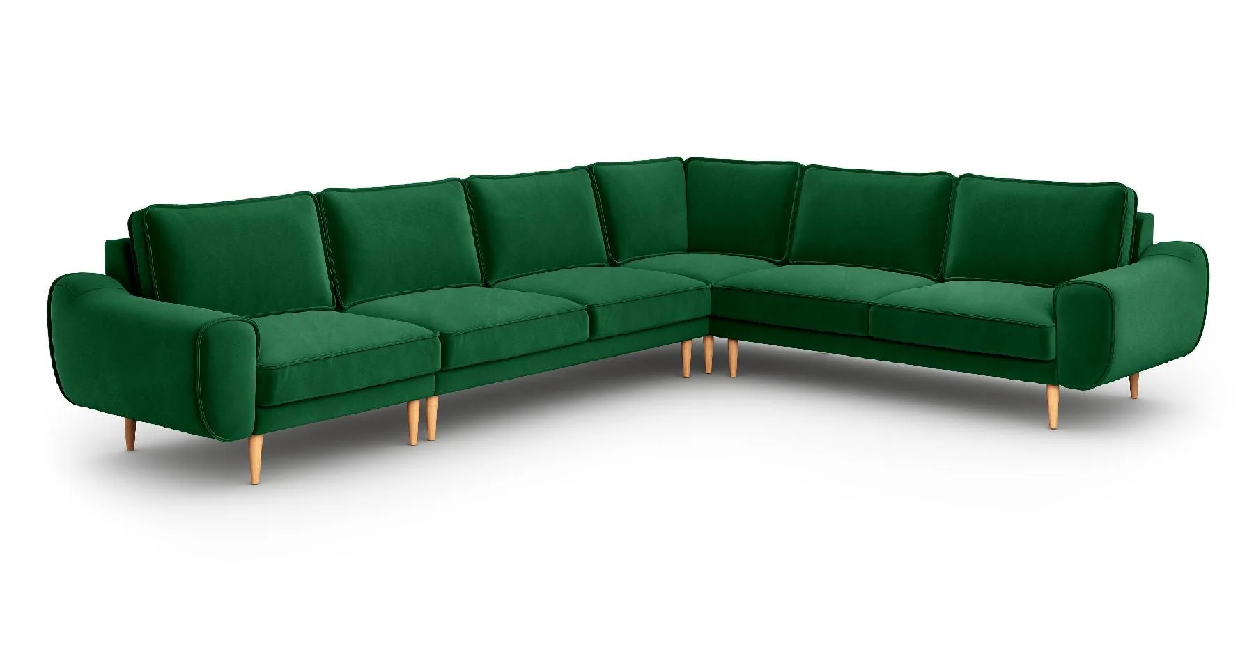 Klem 341 x 264 Köşe Ahşap Ayak - Kadife - Image 18