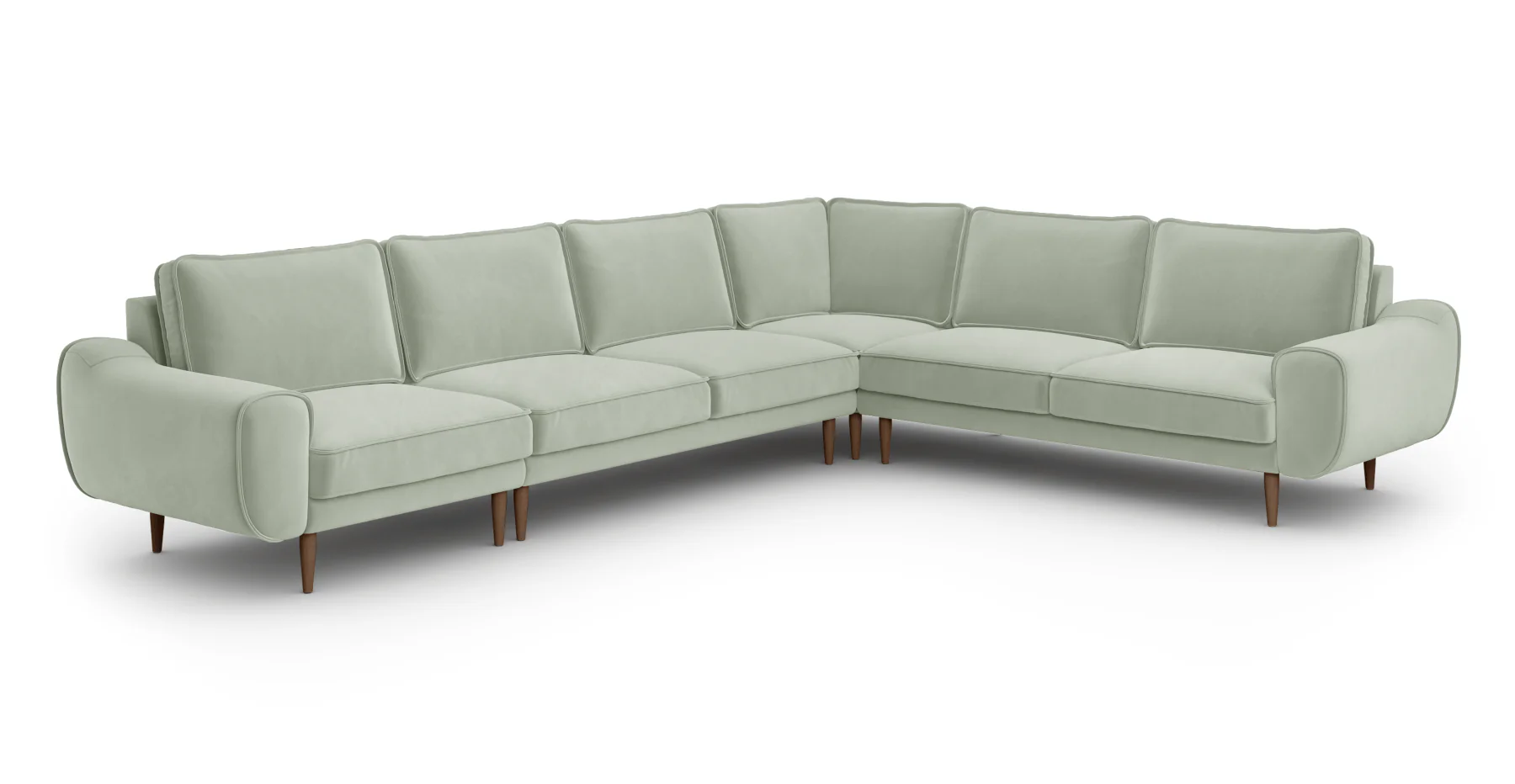 Klem 341 x 264 Köşe Ahşap Ayak - Kadife - Image 20