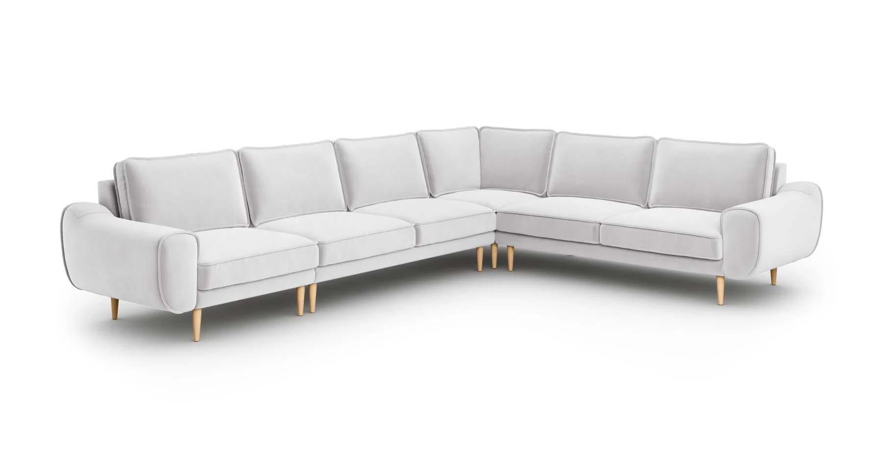 Klem 341 x 264 Köşe Ahşap Ayak - Kadife - Image 24