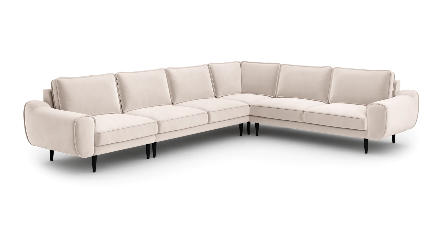 Klem 341 x 264 Köşe Ahşap Ayak - Kadife - Image 35