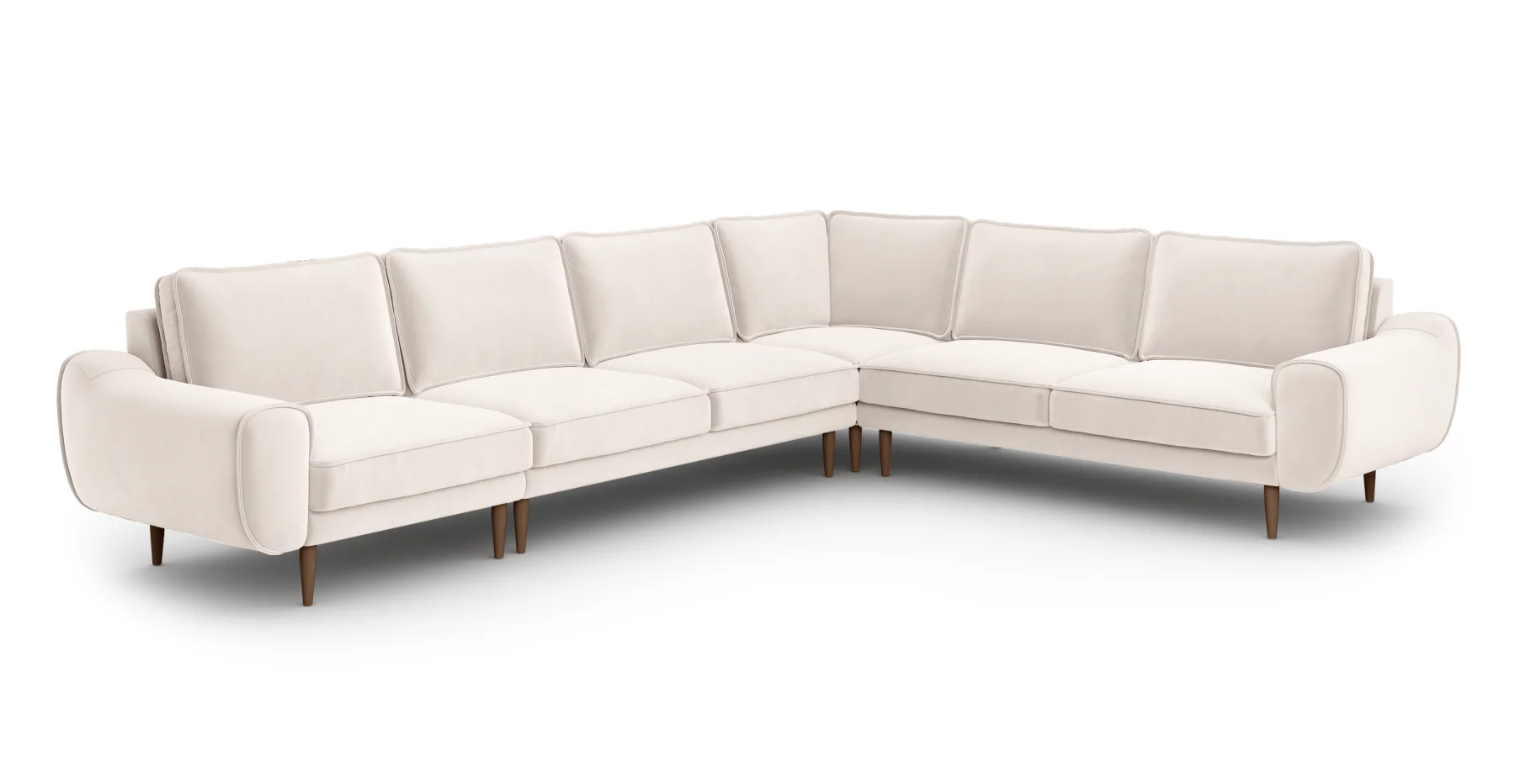 Klem 341 x 264 Köşe Ahşap Ayak - Kadife - Image 37
