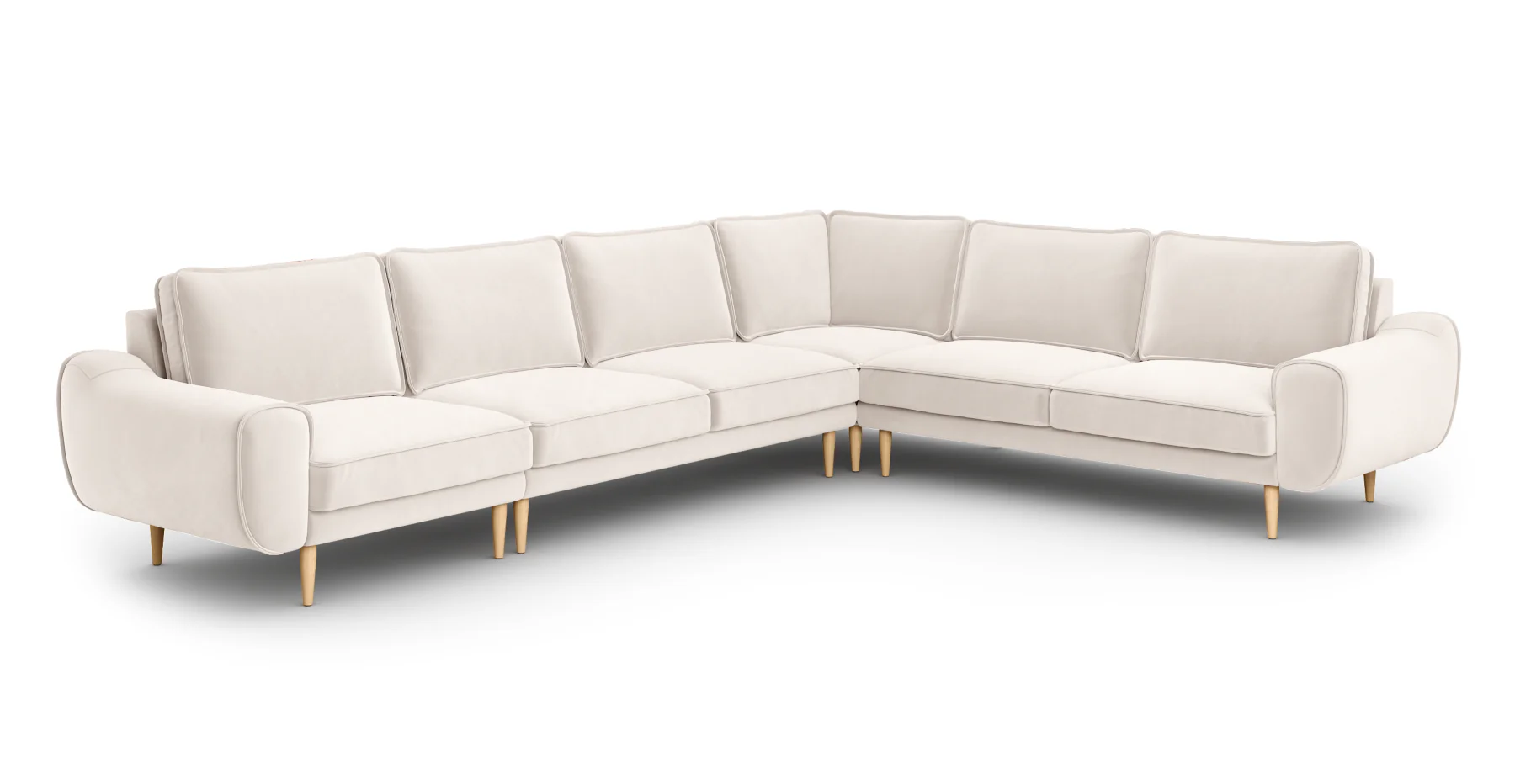 Klem 341 x 264 Köşe Ahşap Ayak - Kadife - Image 38