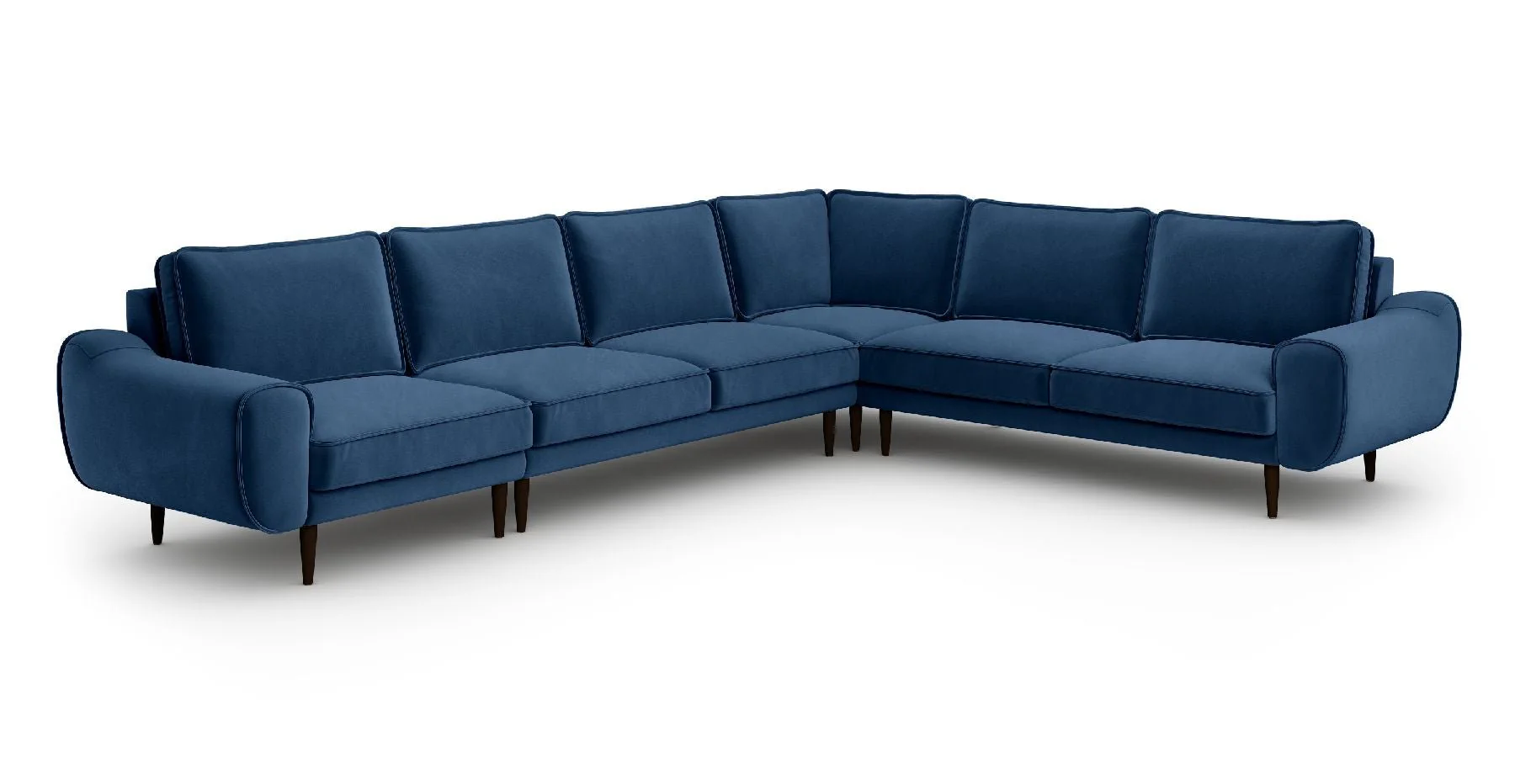 Klem 341 x 264 Köşe Ahşap Ayak - Kadife - Image 4