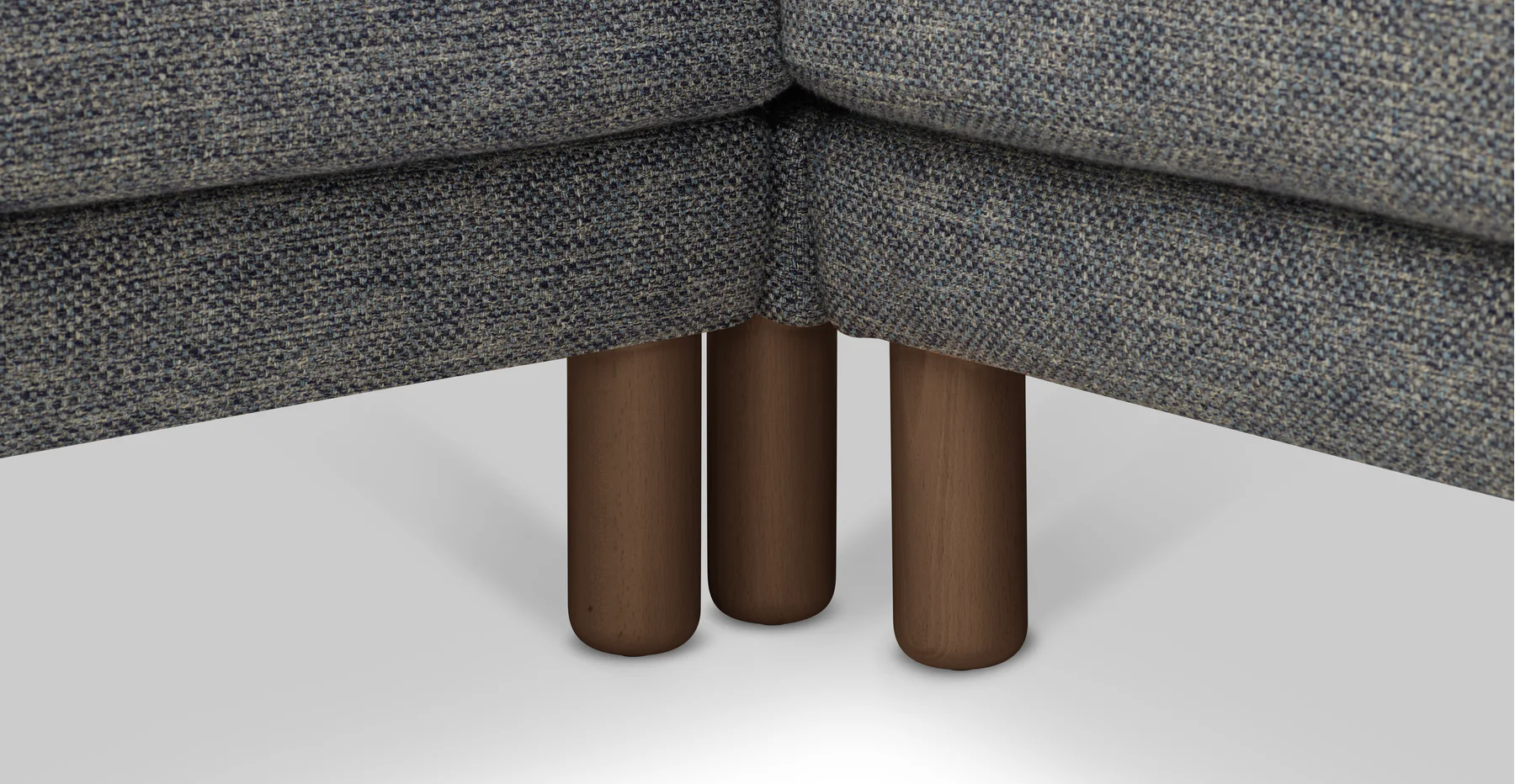 Klem 346 x 290 Köşe Silindir Ahşap Ayak - Doğal Doku - Image 35