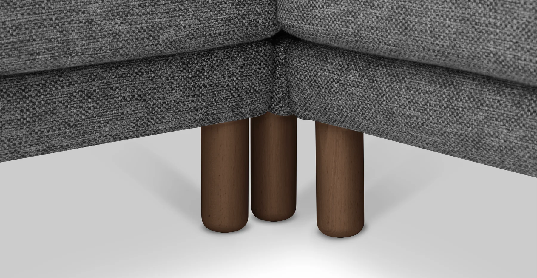 Klem 346 x 290 Köşe Silindir Ahşap Ayak - Doğal Doku - Image 38