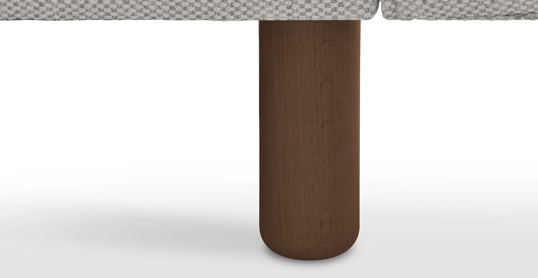 Klem 346 x 290 Köşe Silindir Ahşap Ayak - Doğal Doku - Image 5