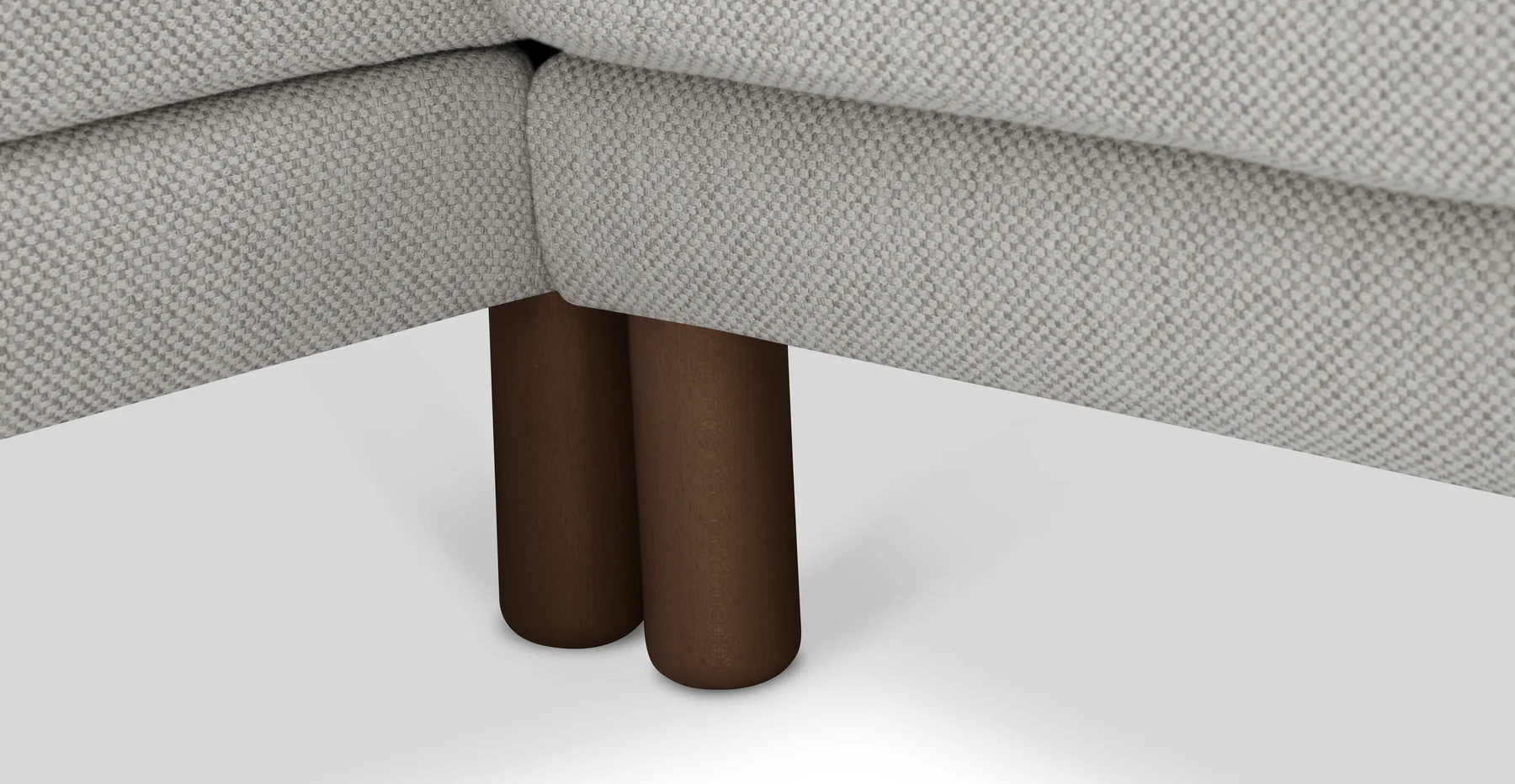 Klem 346 x 290 Köşe Silindir Ahşap Ayak - Doğal Doku - Image 64