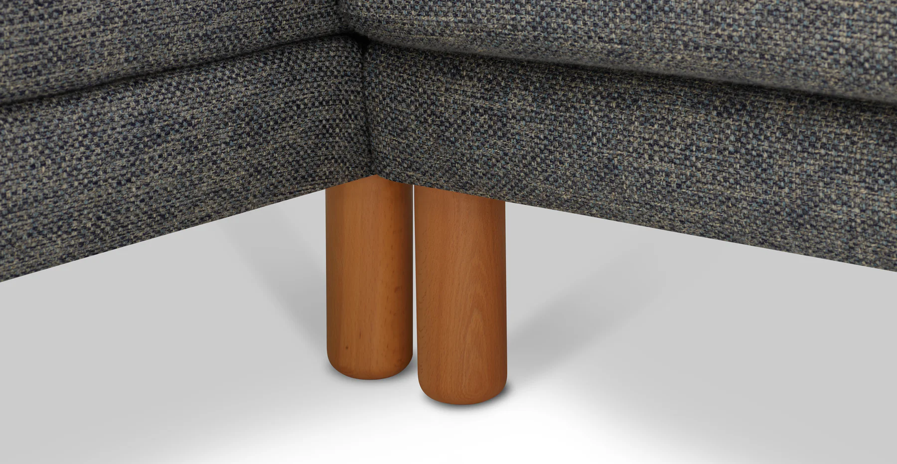 Klem 346 x 290 Köşe Silindir Ahşap Ayak - Doğal Doku - Image 68