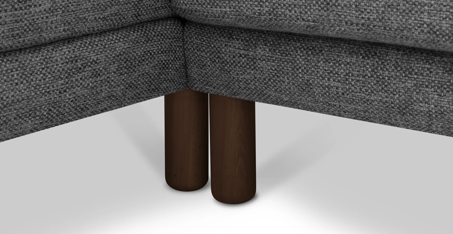 Klem 346 x 290 Köşe Silindir Ahşap Ayak - Doğal Doku - Image 70