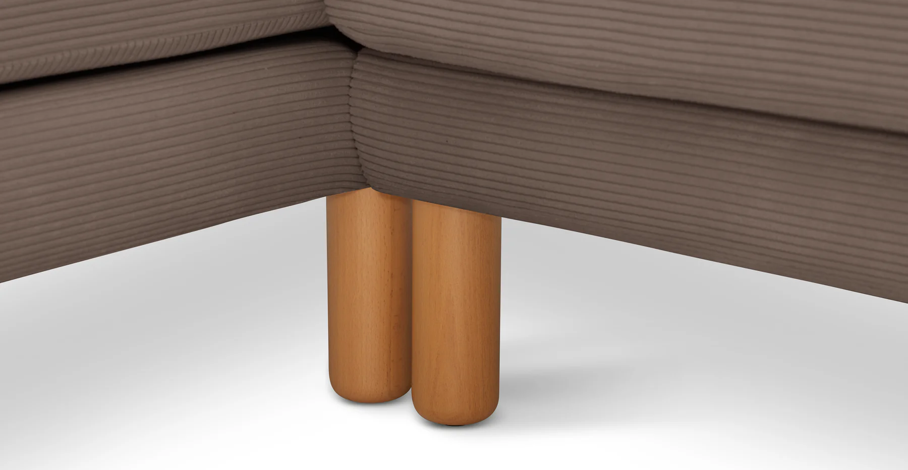 Klem 346 x 290 Köşe Silindir Ahşap Ayak - Fitilli Kadife - Image 118