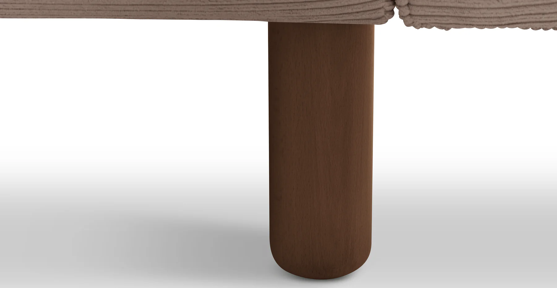 Klem 346 x 290 Köşe Silindir Ahşap Ayak - Fitilli Kadife - Image 15