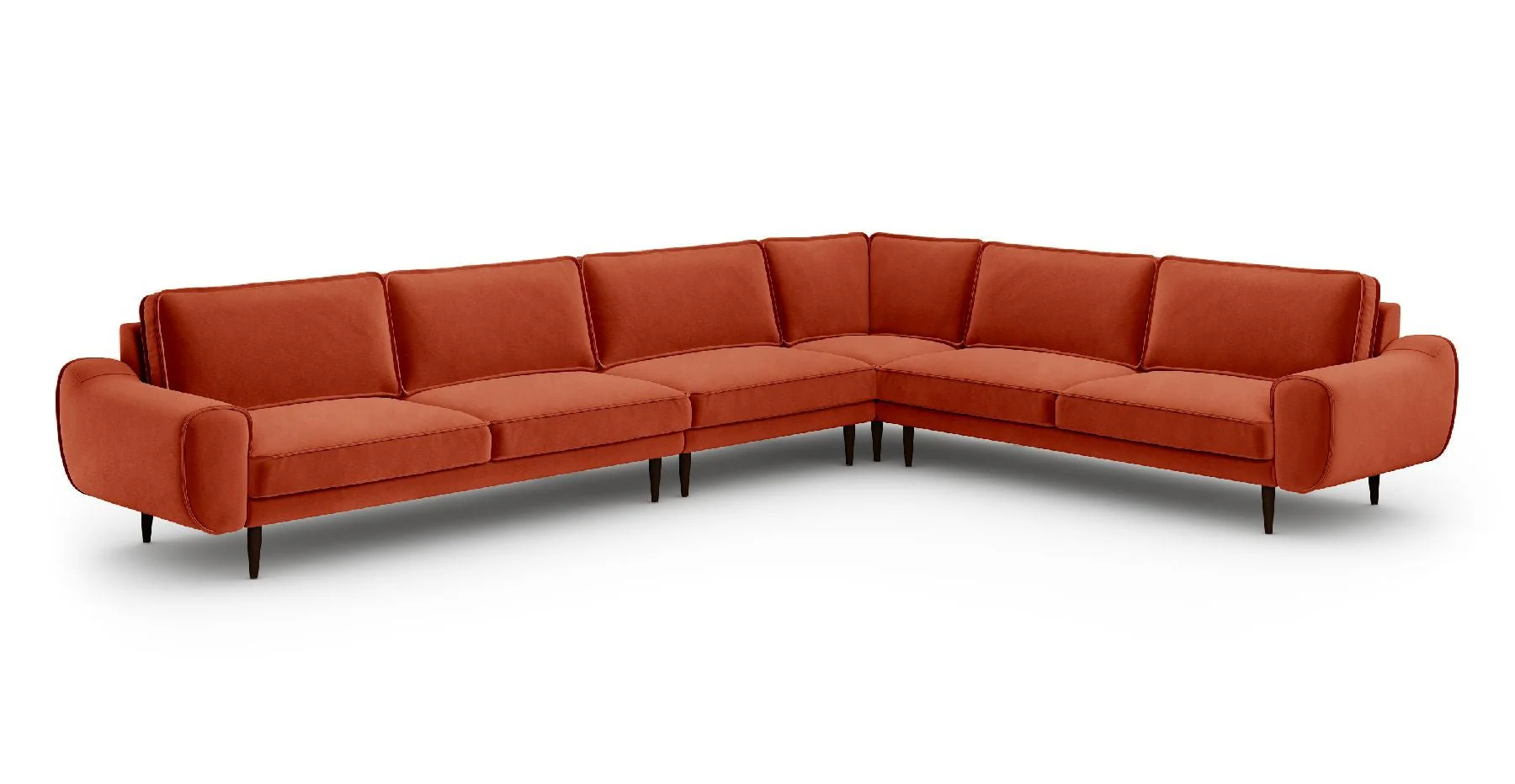 Klem 390 x 290 Köşe Ahşap Ayak - Kadife - Image 13