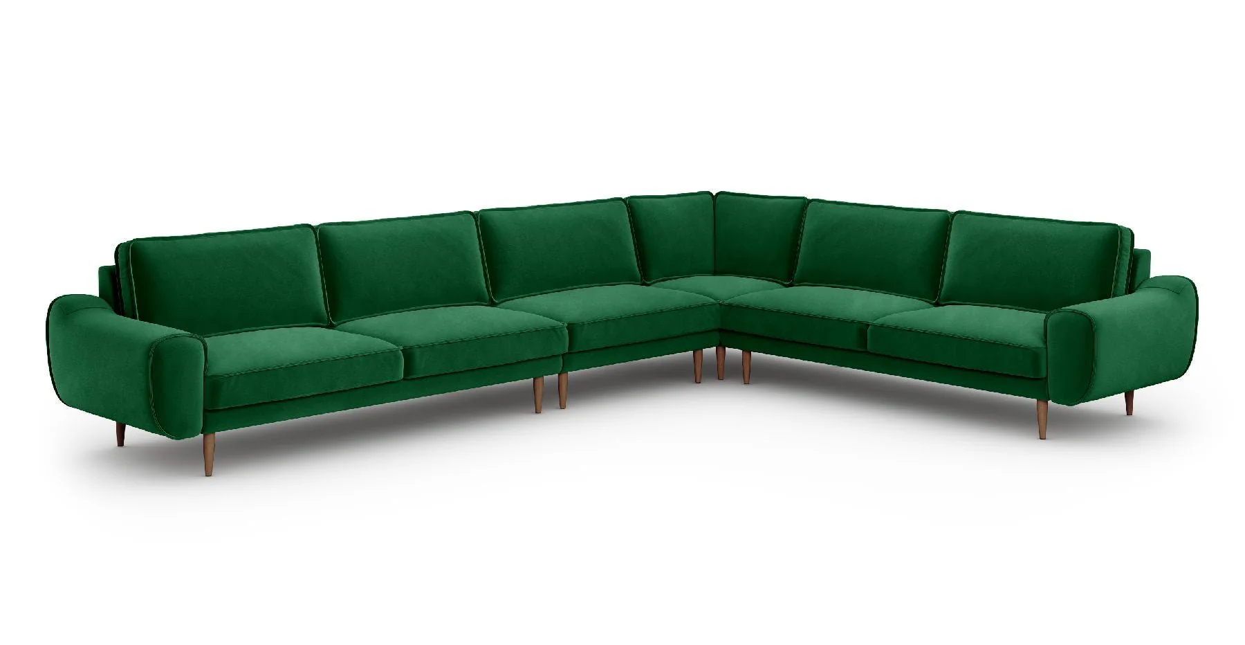 Klem 390 x 290 Köşe Ahşap Ayak - Kadife - Image 17