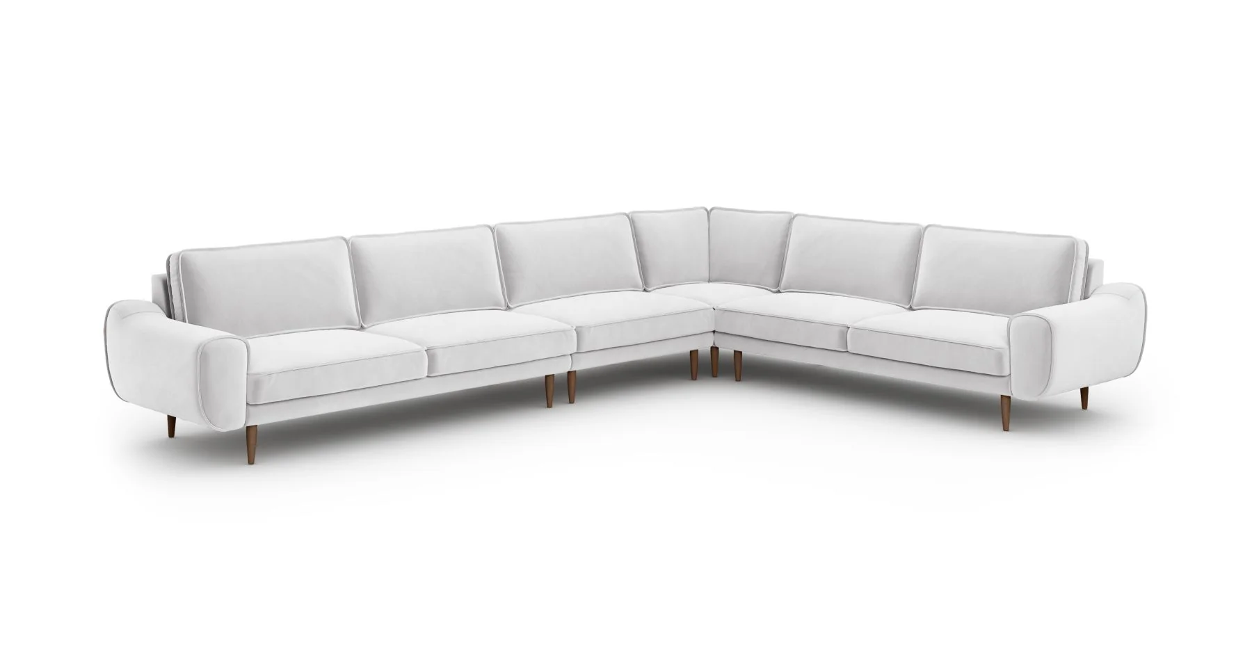 Klem 390 x 290 Köşe Ahşap Ayak - Kadife - Image 23