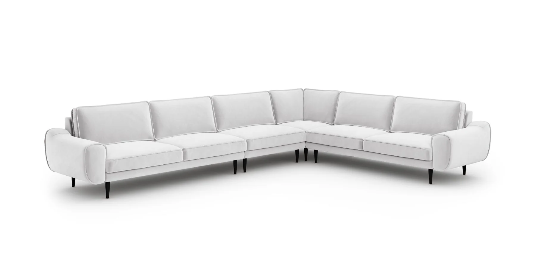 Klem 390 x 290 Köşe Ahşap Ayak - Kadife - Image 25