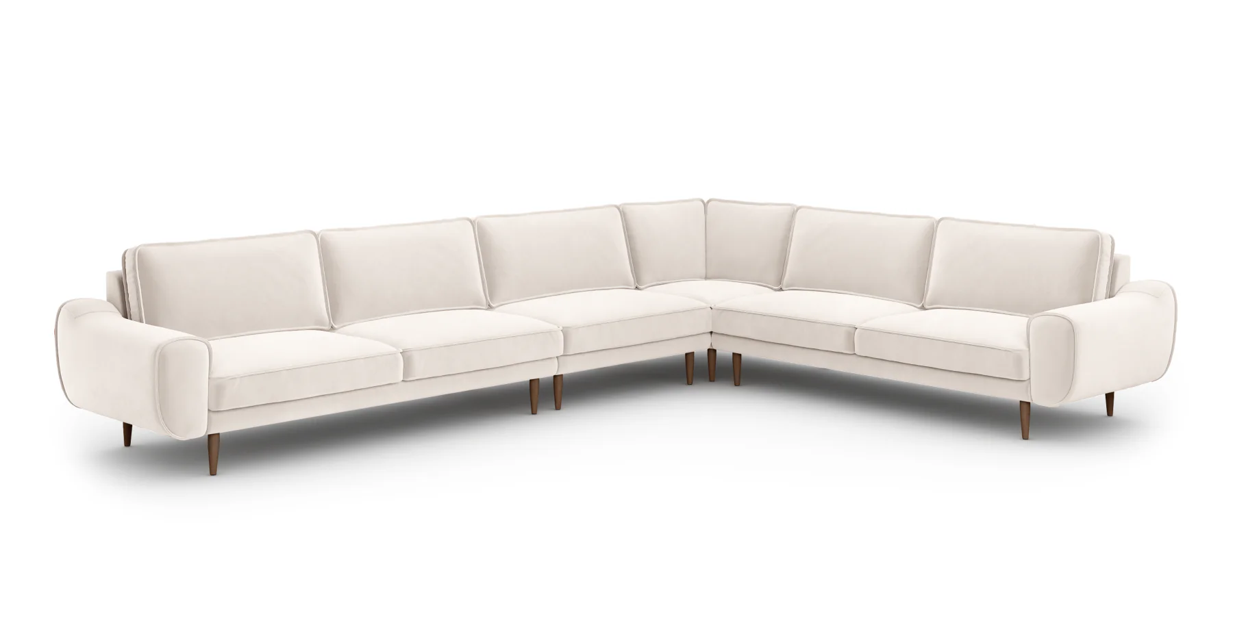Klem 390 x 290 Köşe Ahşap Ayak - Kadife - Image 37