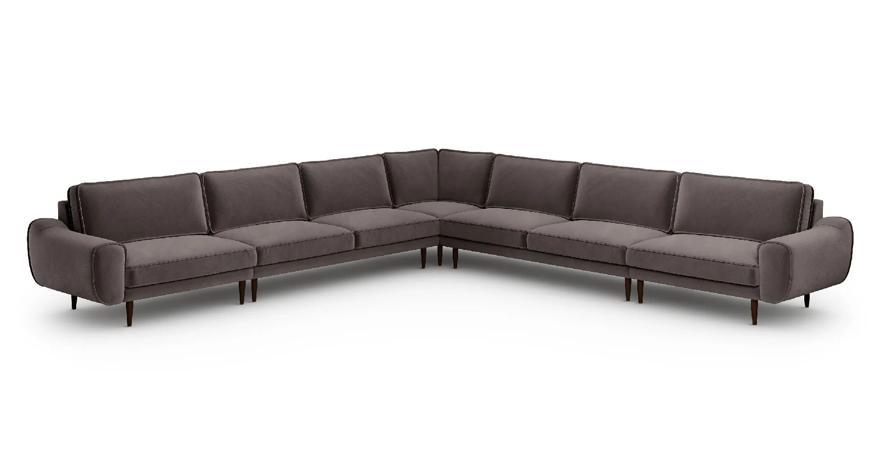 Klem 390 x 390 Köşe Ahşap Ayak - Kadife - Image 16