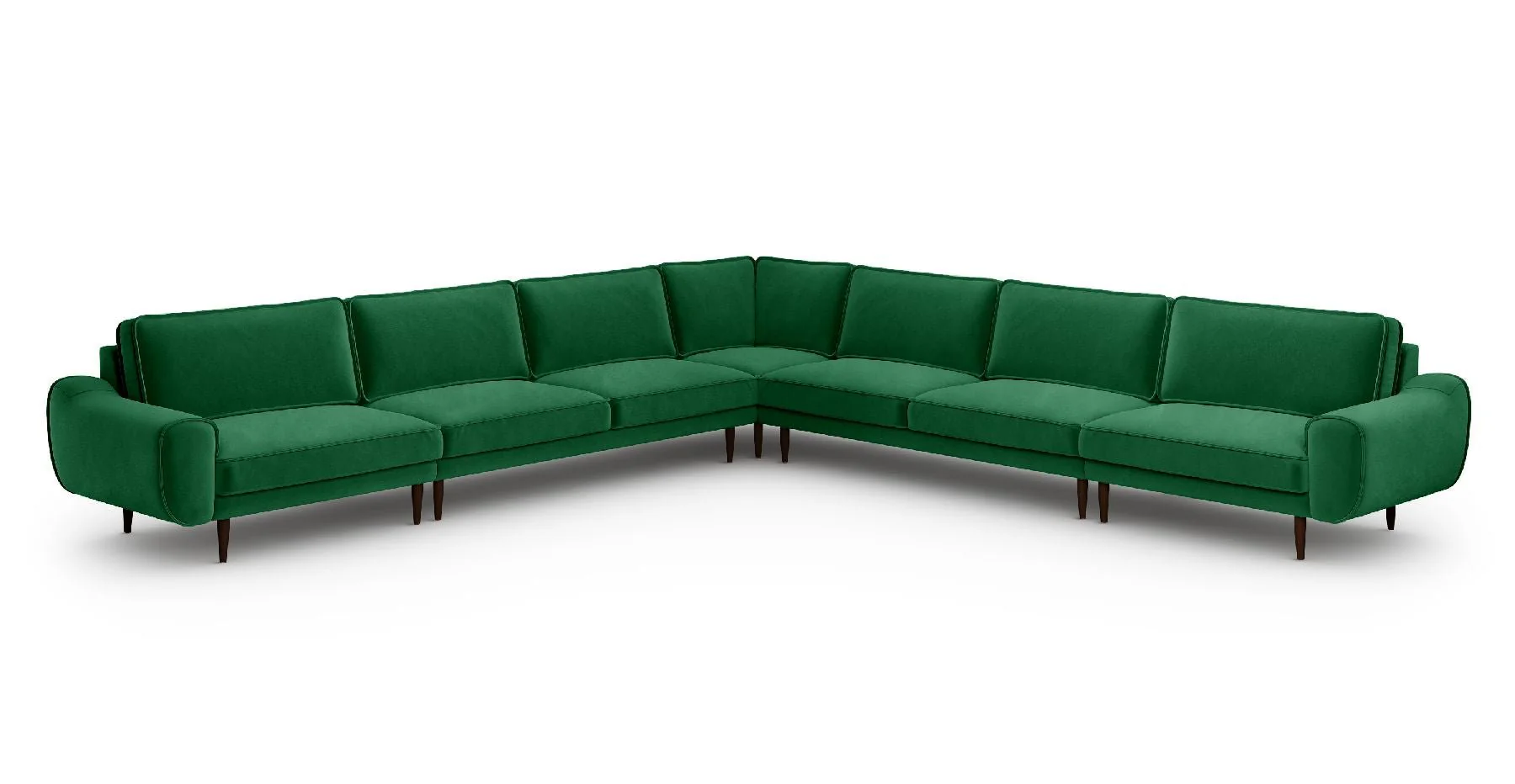 Klem 390 x 390 Köşe Ahşap Ayak - Kadife - Image 19