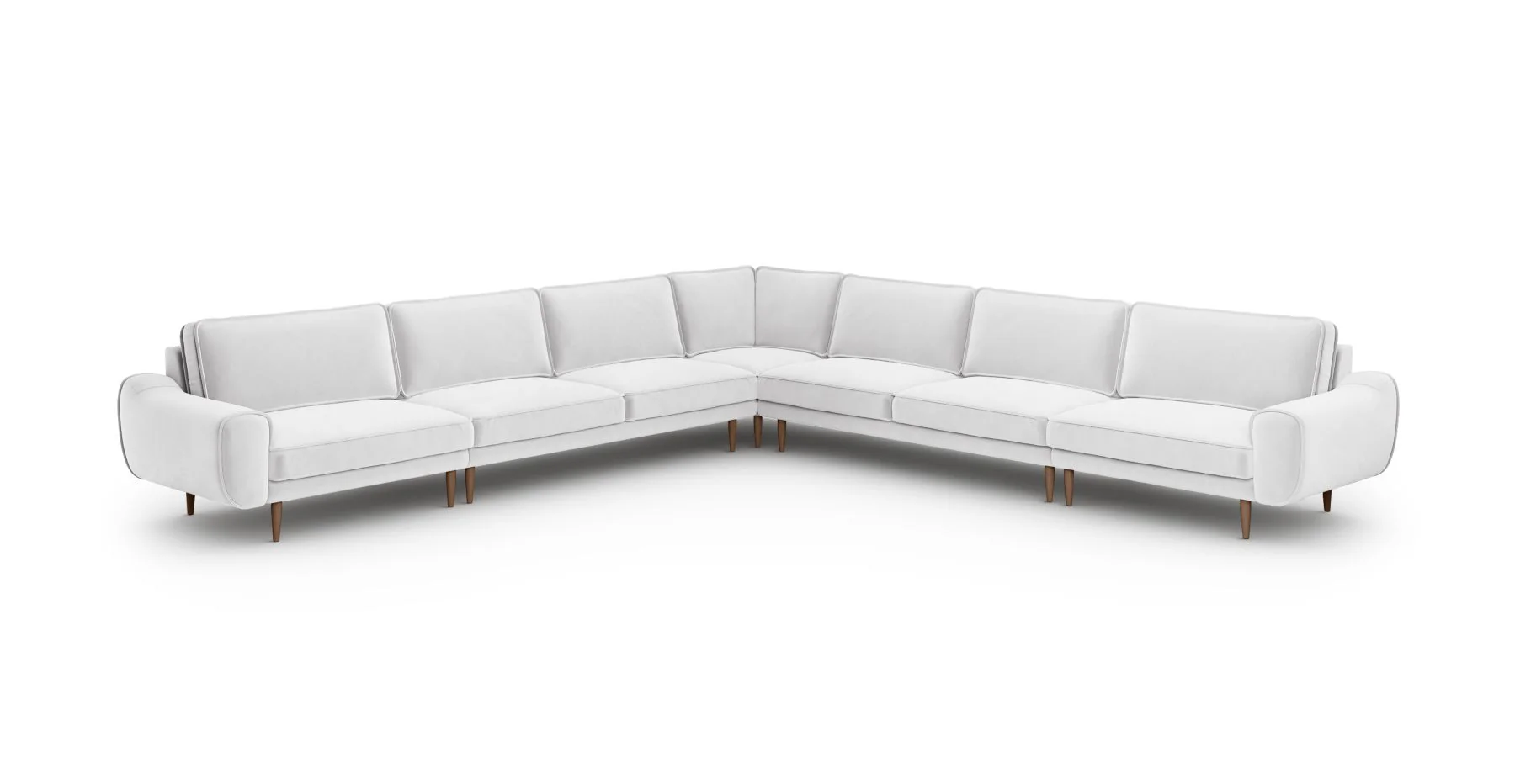 Klem 390 x 390 Köşe Ahşap Ayak - Kadife - Image 23