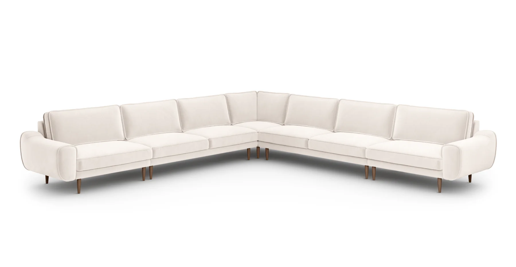 Klem 390 x 390 Köşe Ahşap Ayak - Kadife - Image 37