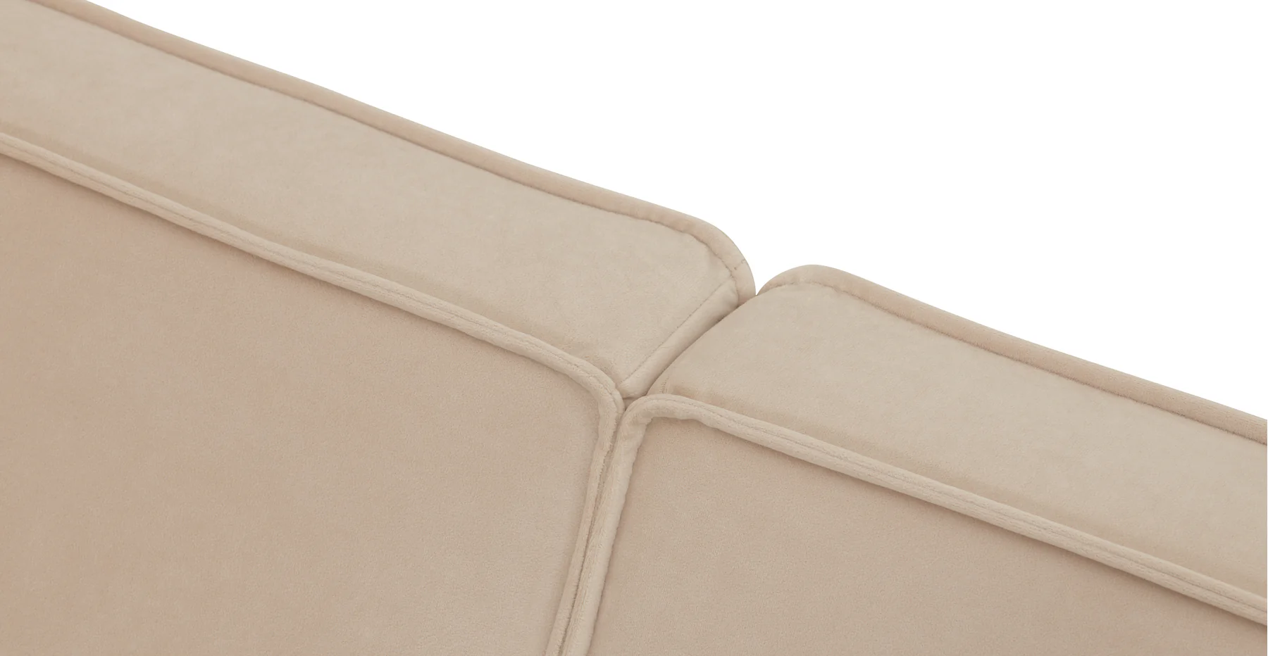 Klem 390 x 390 Köşe Ahşap Ayak - Kadife - Image 60
