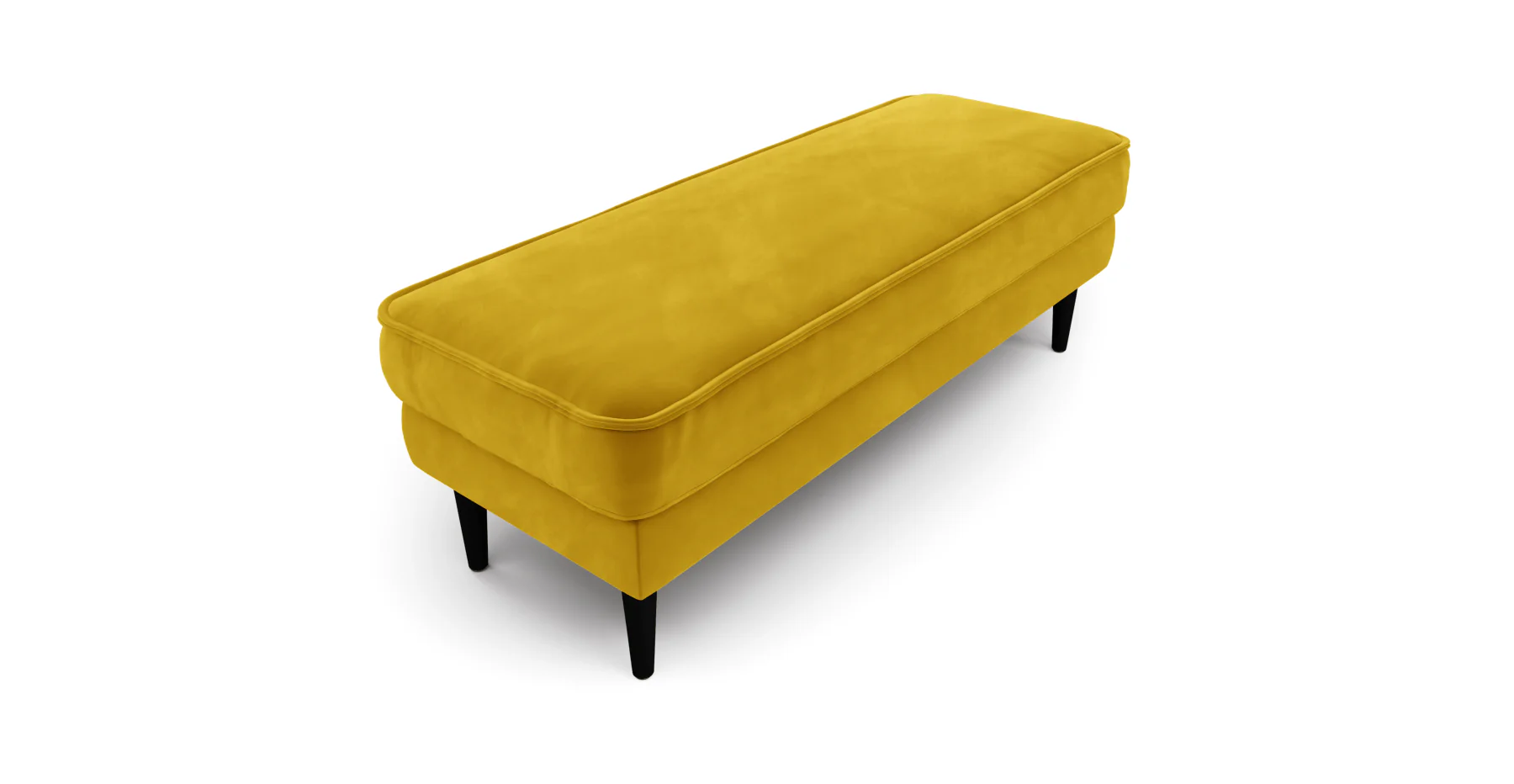 Klem Bench Ahşap Ayak - Kadife - Image 47