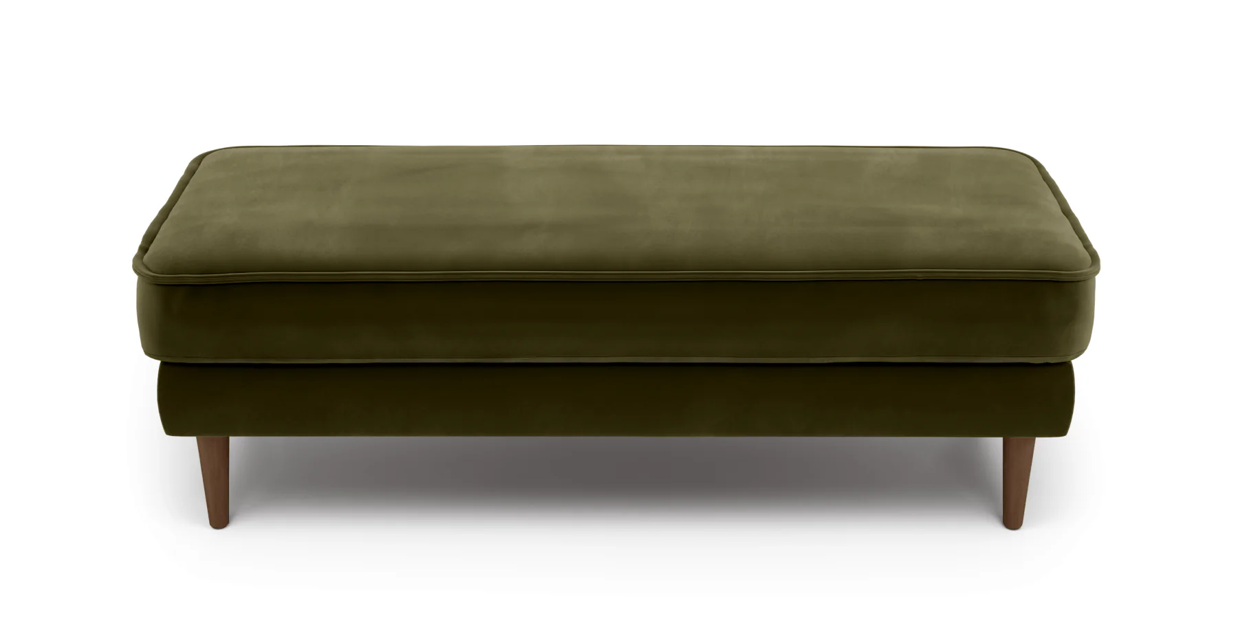 Klem Bench Ahşap Ayak - Kadife - Image 9