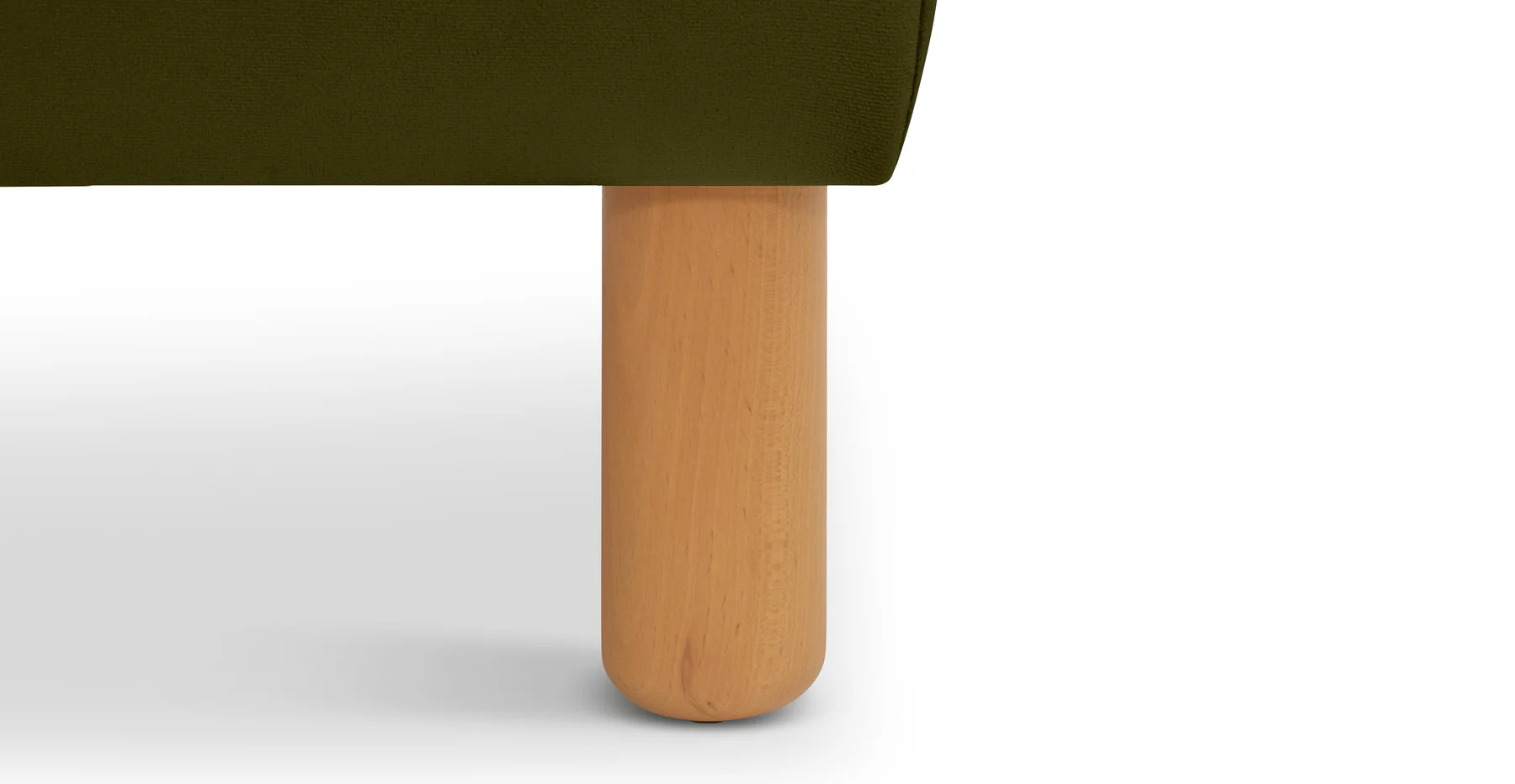 Klem Bench Silindir Ahşap Ayak - Kadife - Image 107