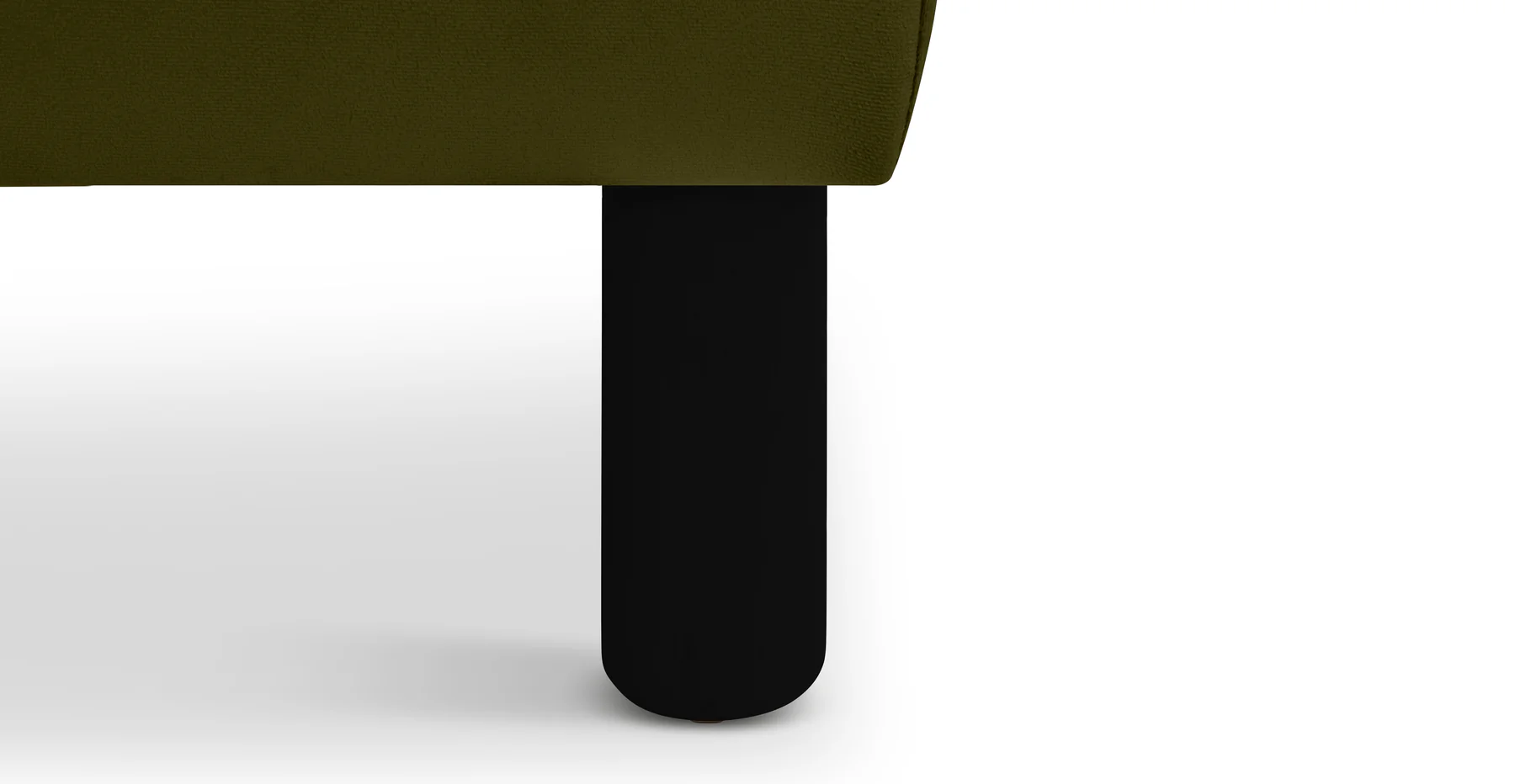 Klem Bench Silindir Ahşap Ayak - Kadife - Image 108