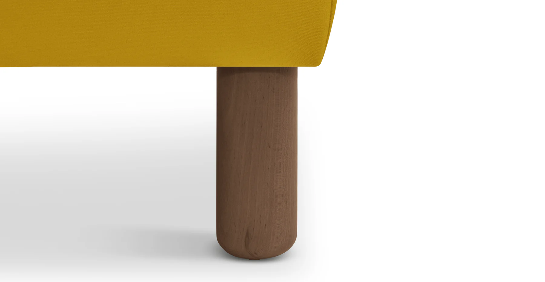 Klem Bench Silindir Ahşap Ayak - Kadife - Image 109