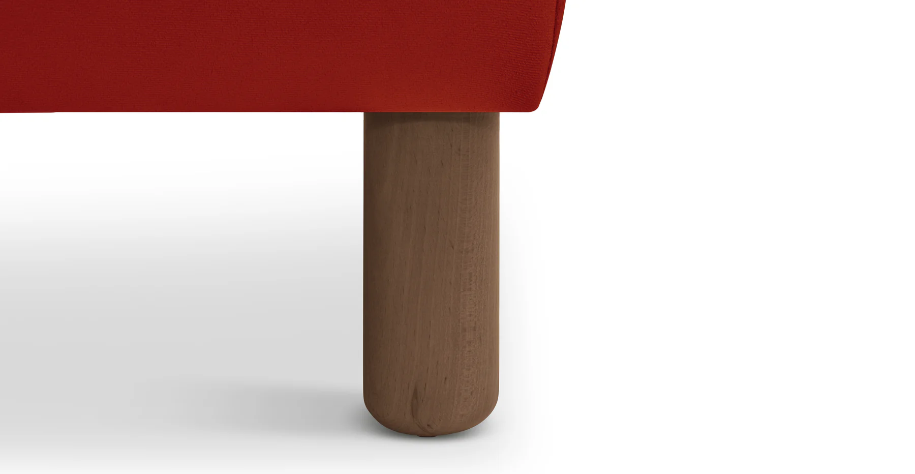 Klem Bench Silindir Ahşap Ayak - Kadife - Image 112