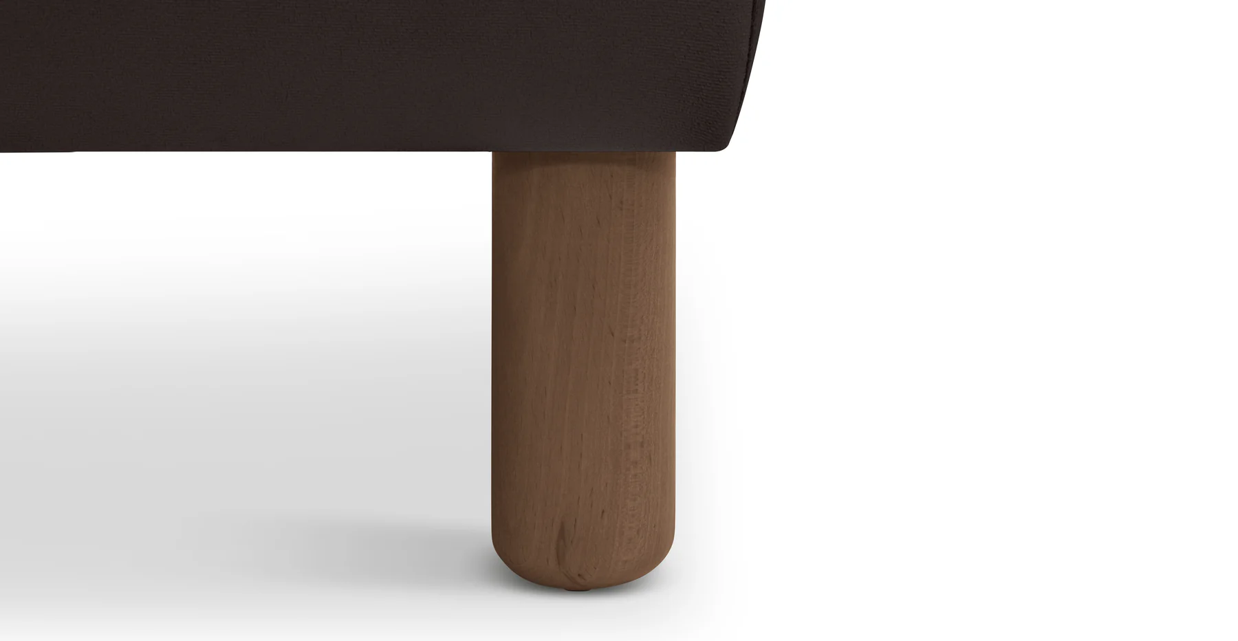 Klem Bench Silindir Ahşap Ayak - Kadife - Image 115