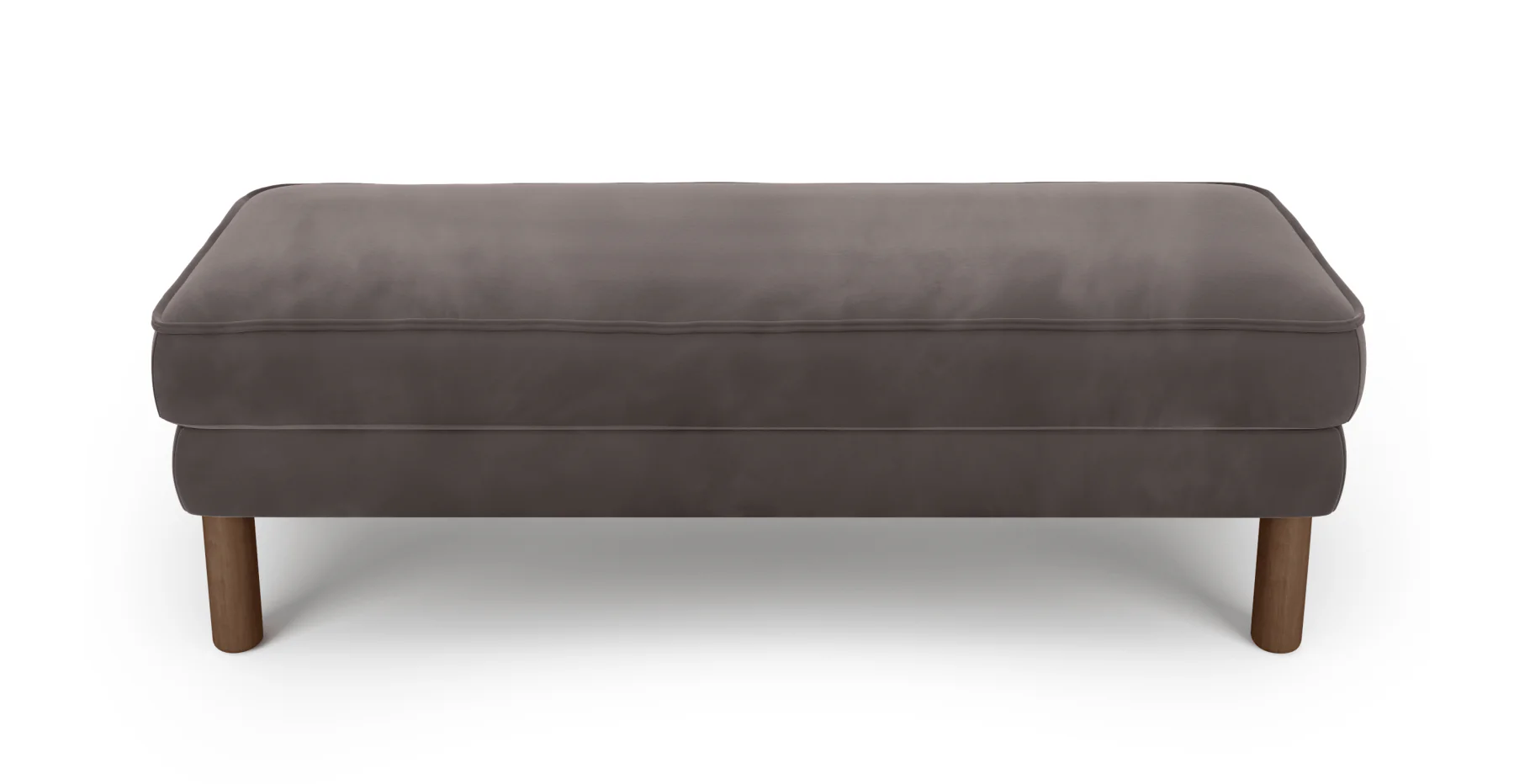 Klem Bench Silindir Ahşap Ayak - Kadife - Image 16