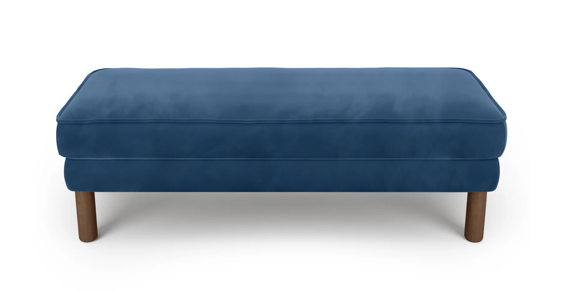 Klem Bench Silindir Ahşap Ayak - Kadife - Image 21