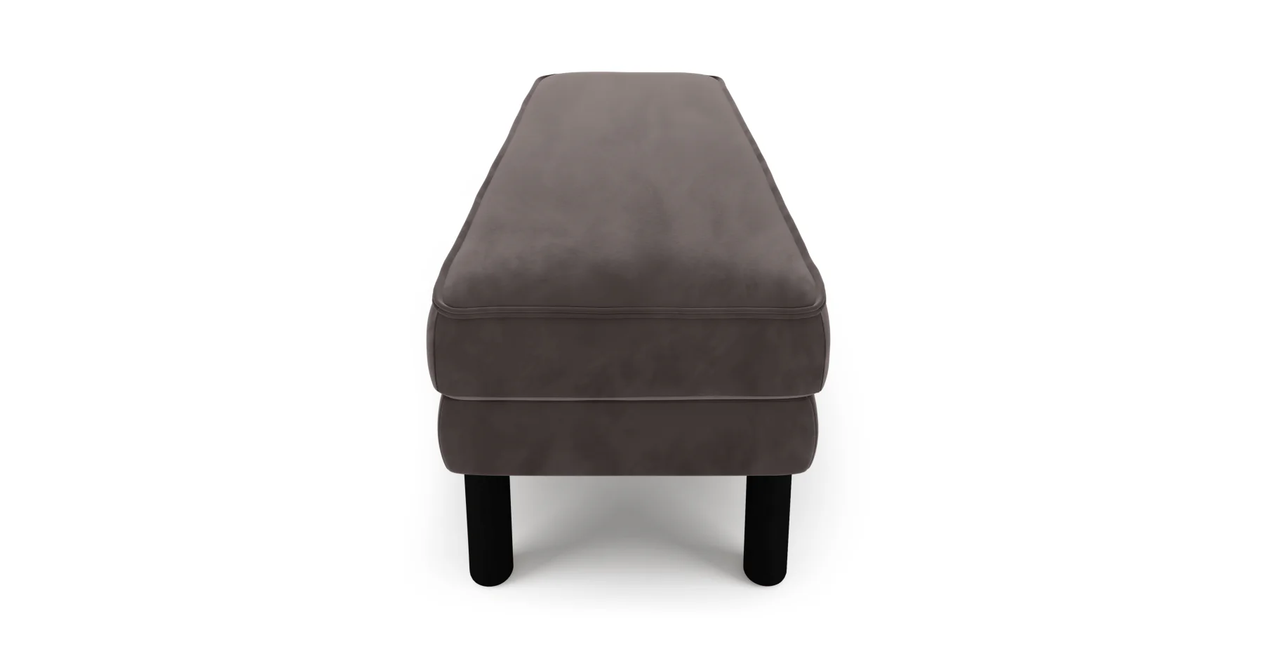 Klem Bench Silindir Ahşap Ayak - Kadife - Image 45
