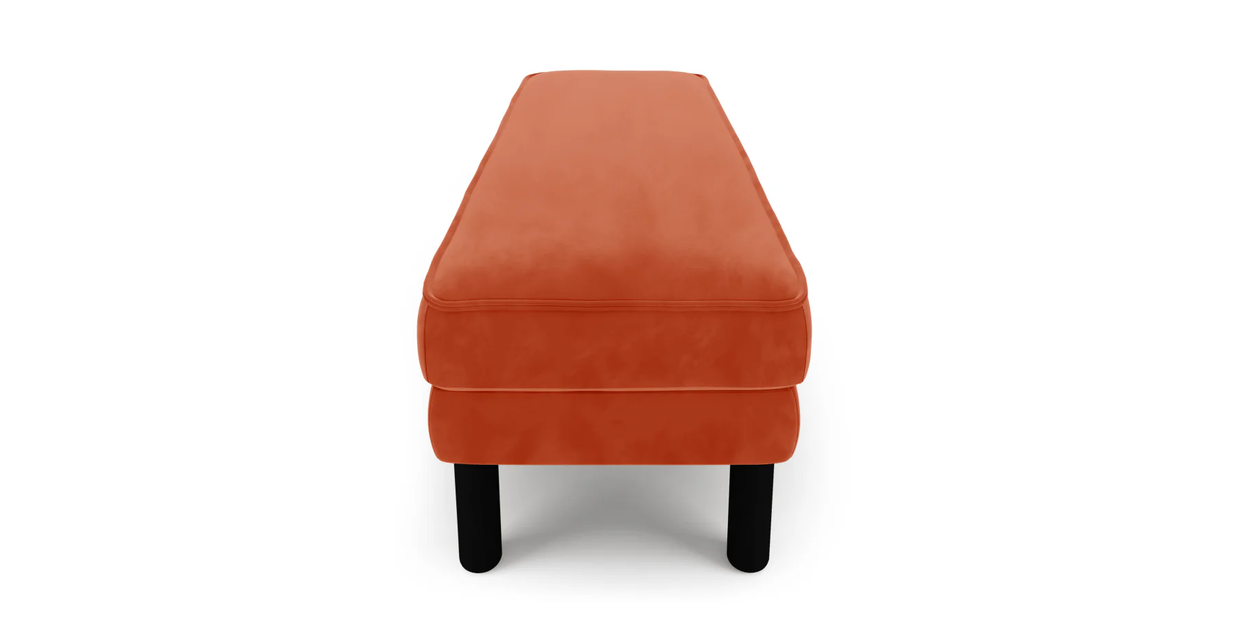 Klem Bench Silindir Ahşap Ayak - Kadife - Image 46
