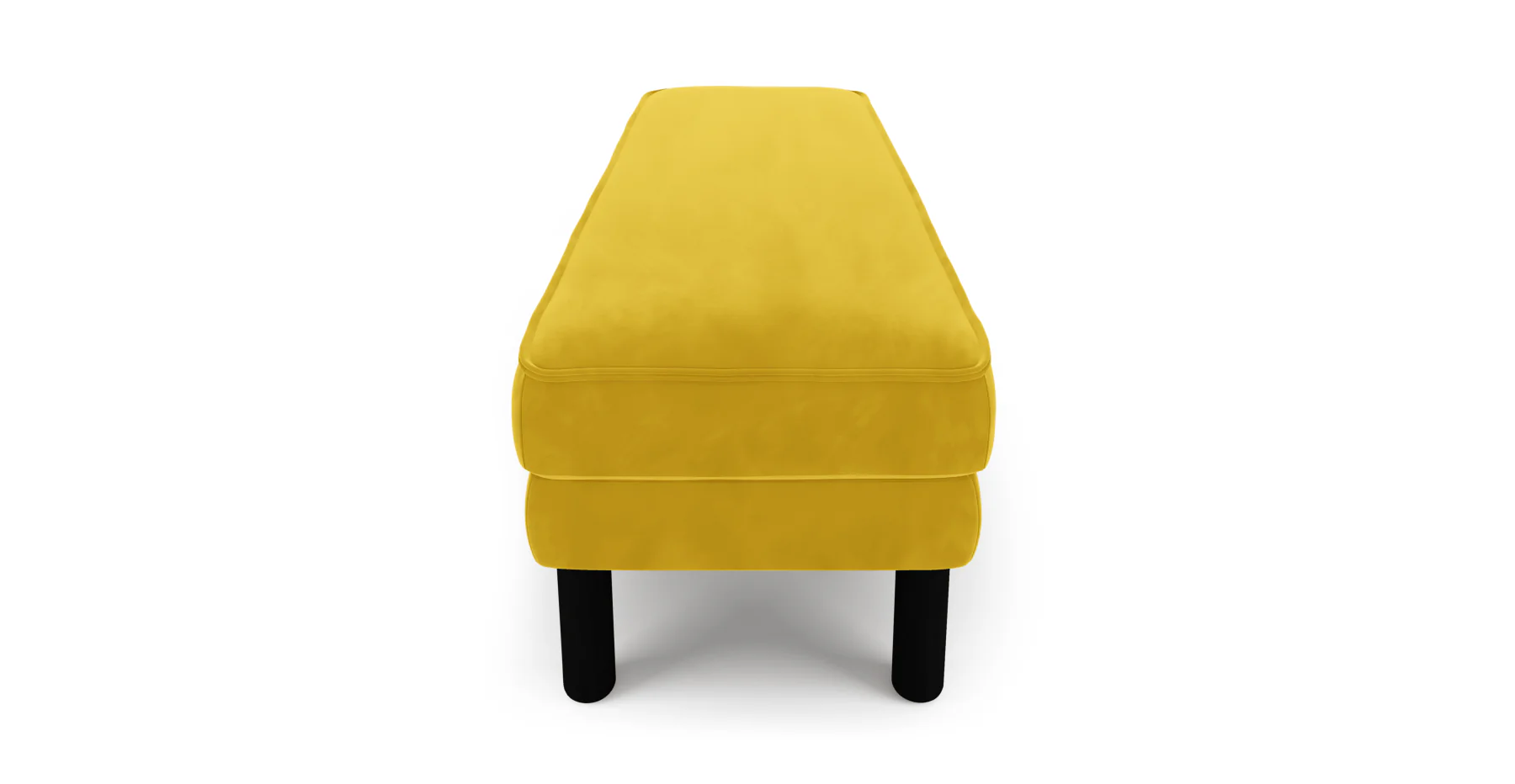 Klem Bench Silindir Ahşap Ayak - Kadife - Image 47