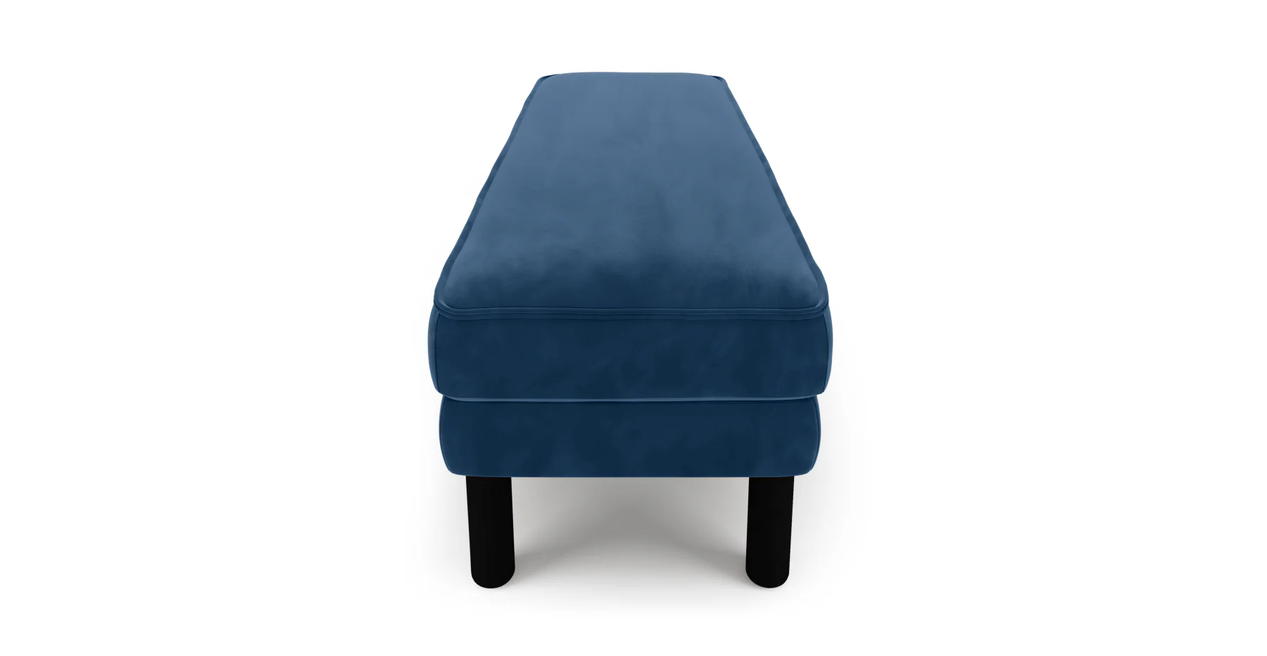 Klem Bench Silindir Ahşap Ayak - Kadife - Image 50