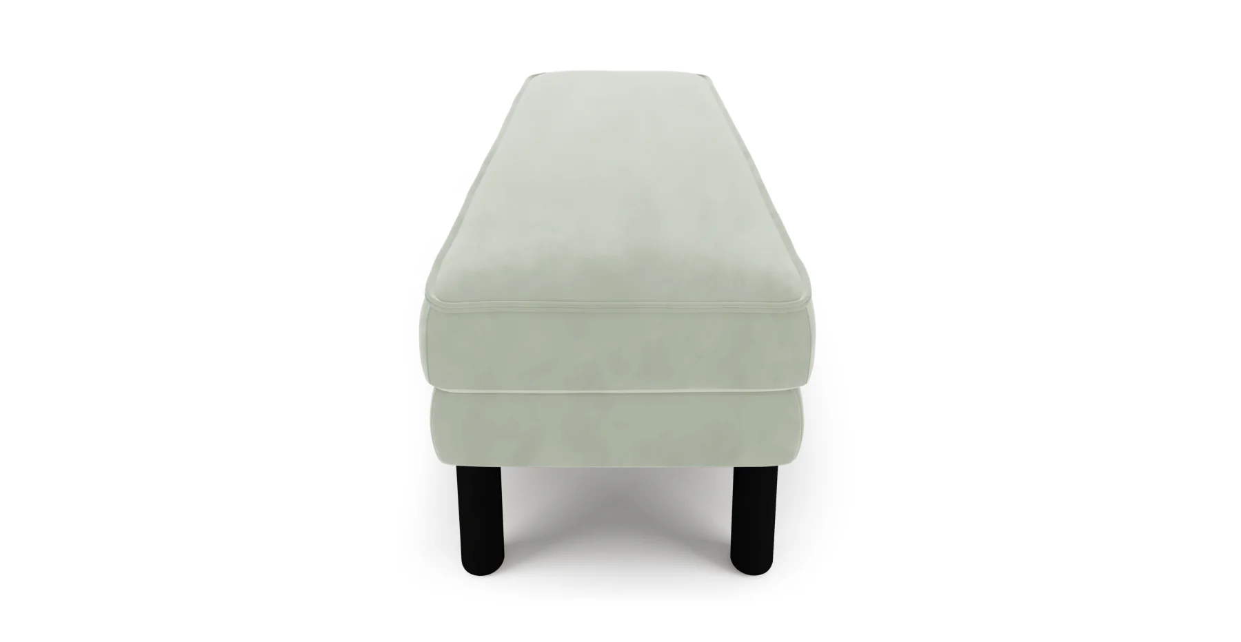 Klem Bench Silindir Ahşap Ayak - Kadife - Image 51