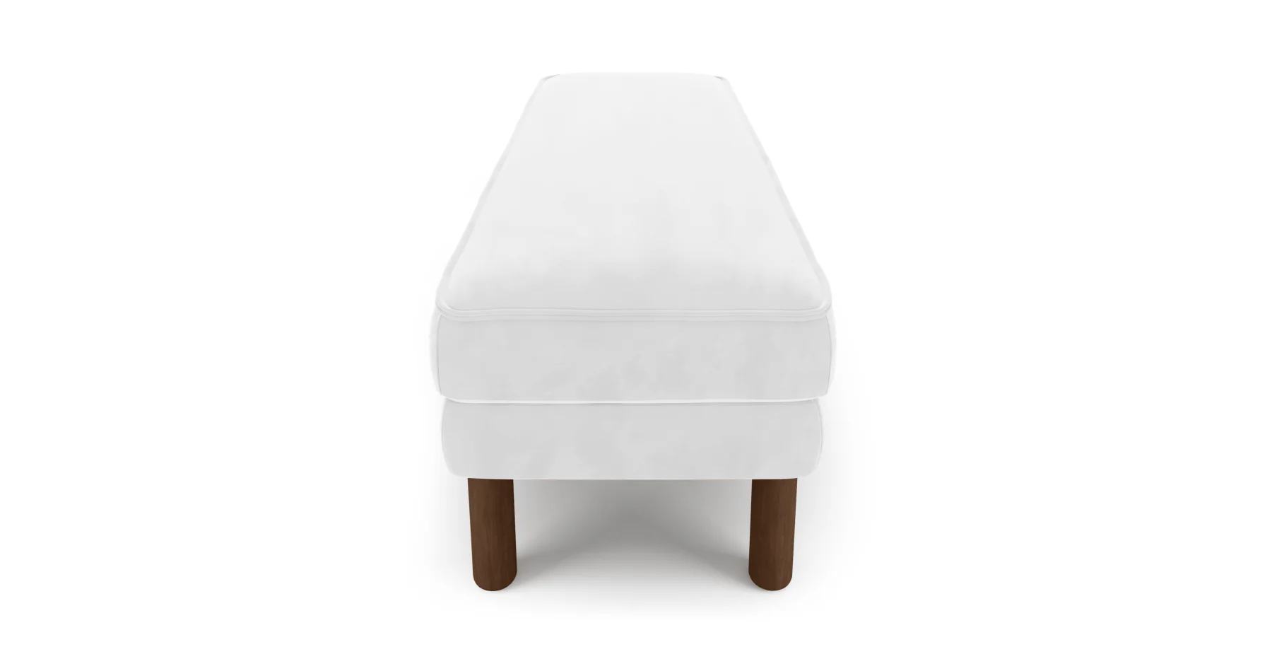 Klem Bench Silindir Ahşap Ayak - Kadife - Image 64