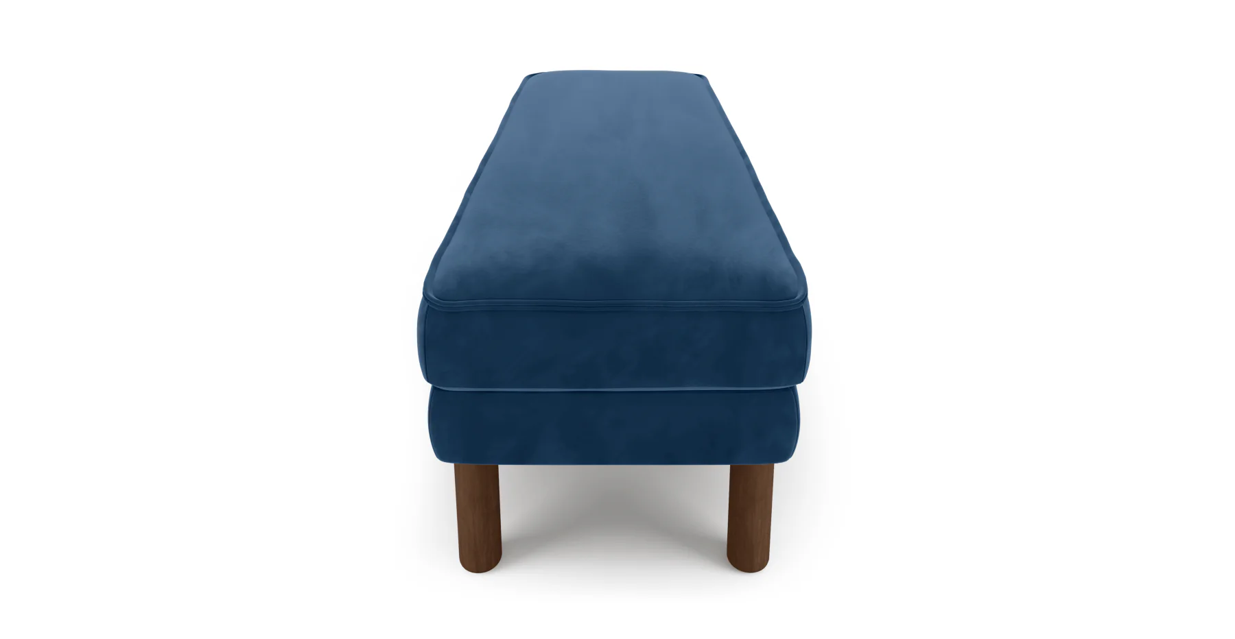 Klem Bench Silindir Ahşap Ayak - Kadife - Image 65