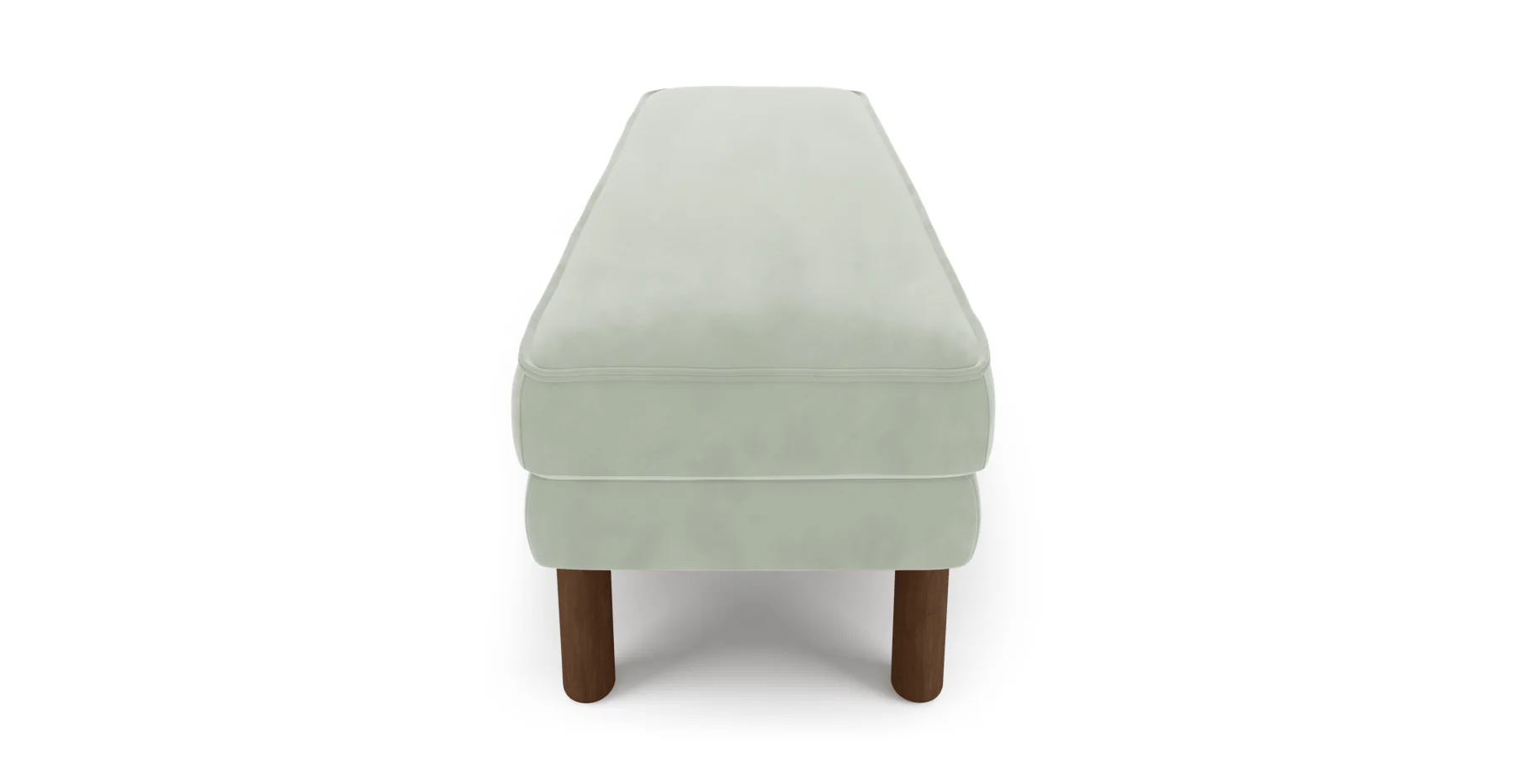 Klem Bench Silindir Ahşap Ayak - Kadife - Image 66