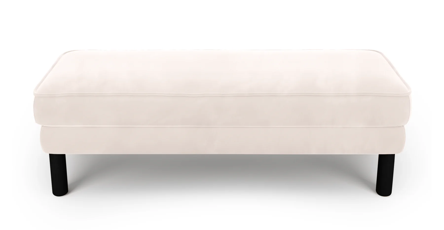 Klem Bench Silindir Ahşap Ayak - Kadife - Image 78