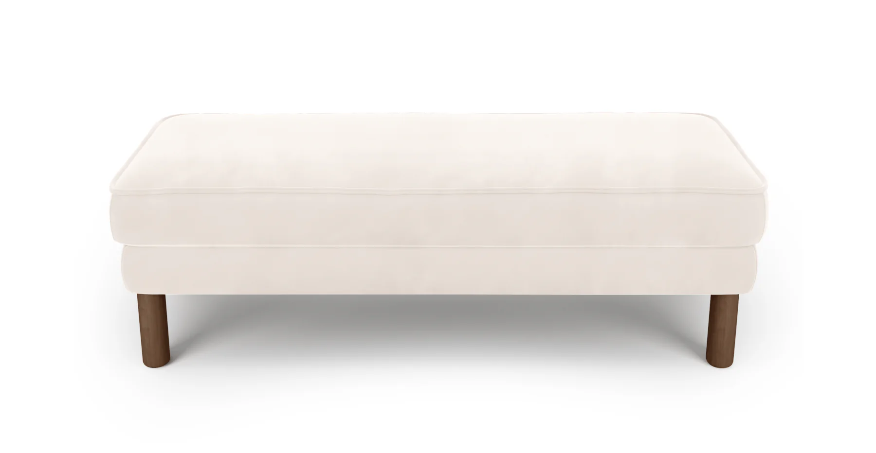 Klem Bench Silindir Ahşap Ayak - Kadife - Image 85